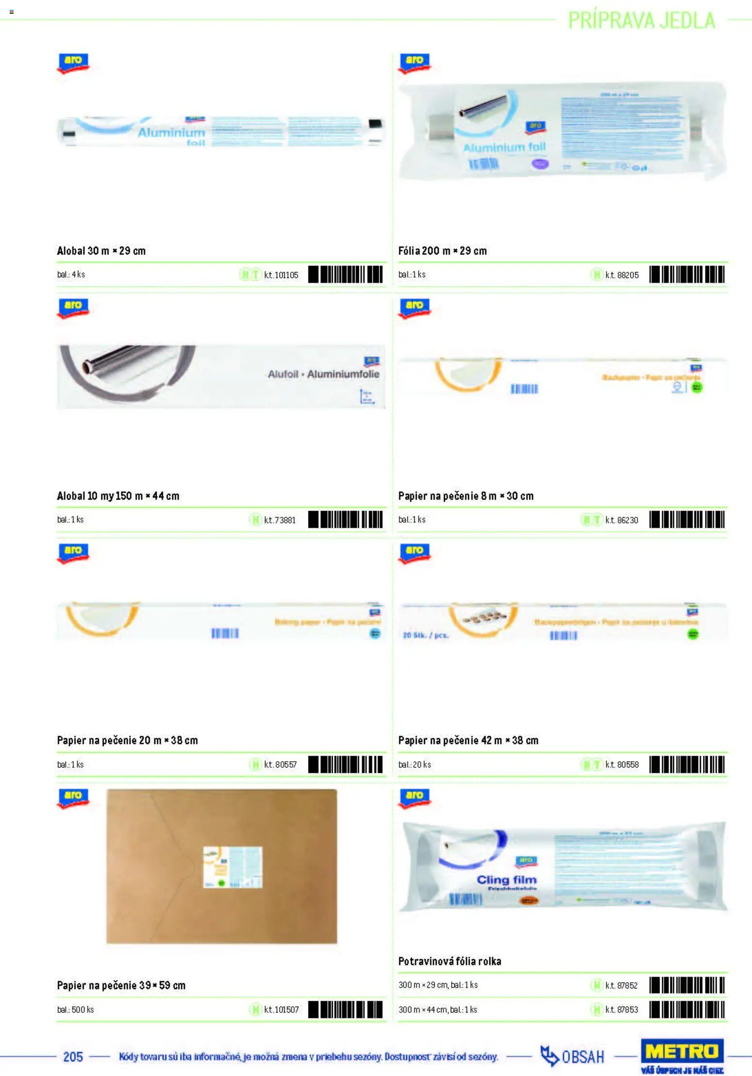 Nové Metro akcie – leták je platný od 05.12.2025 | Strana: 205