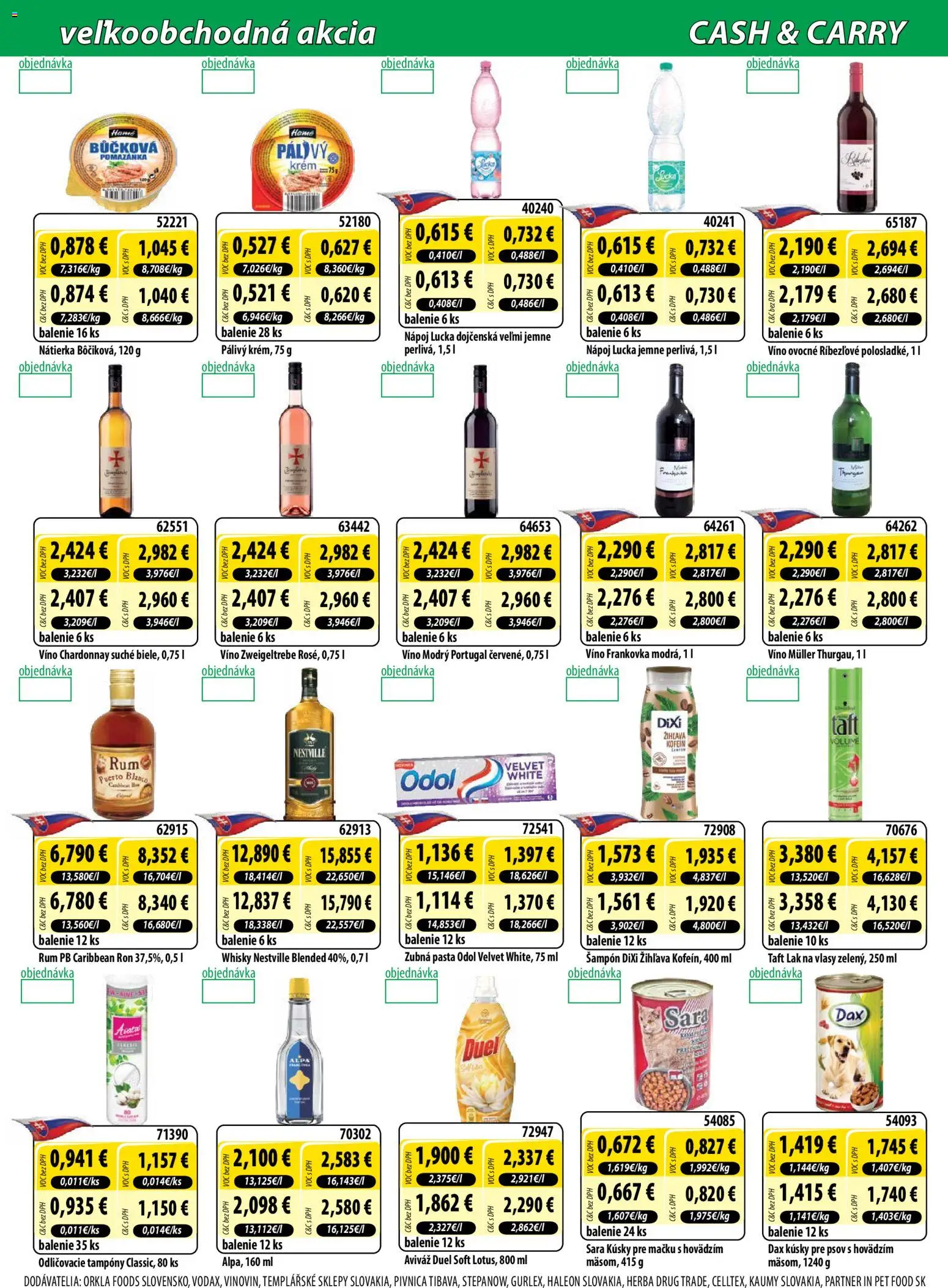 Nové Milk Agro akcie – leták je platný od 18.03.2026 | Strana: 7 | Produkty: Zubná pasta, Lucka, Alpa, Krém