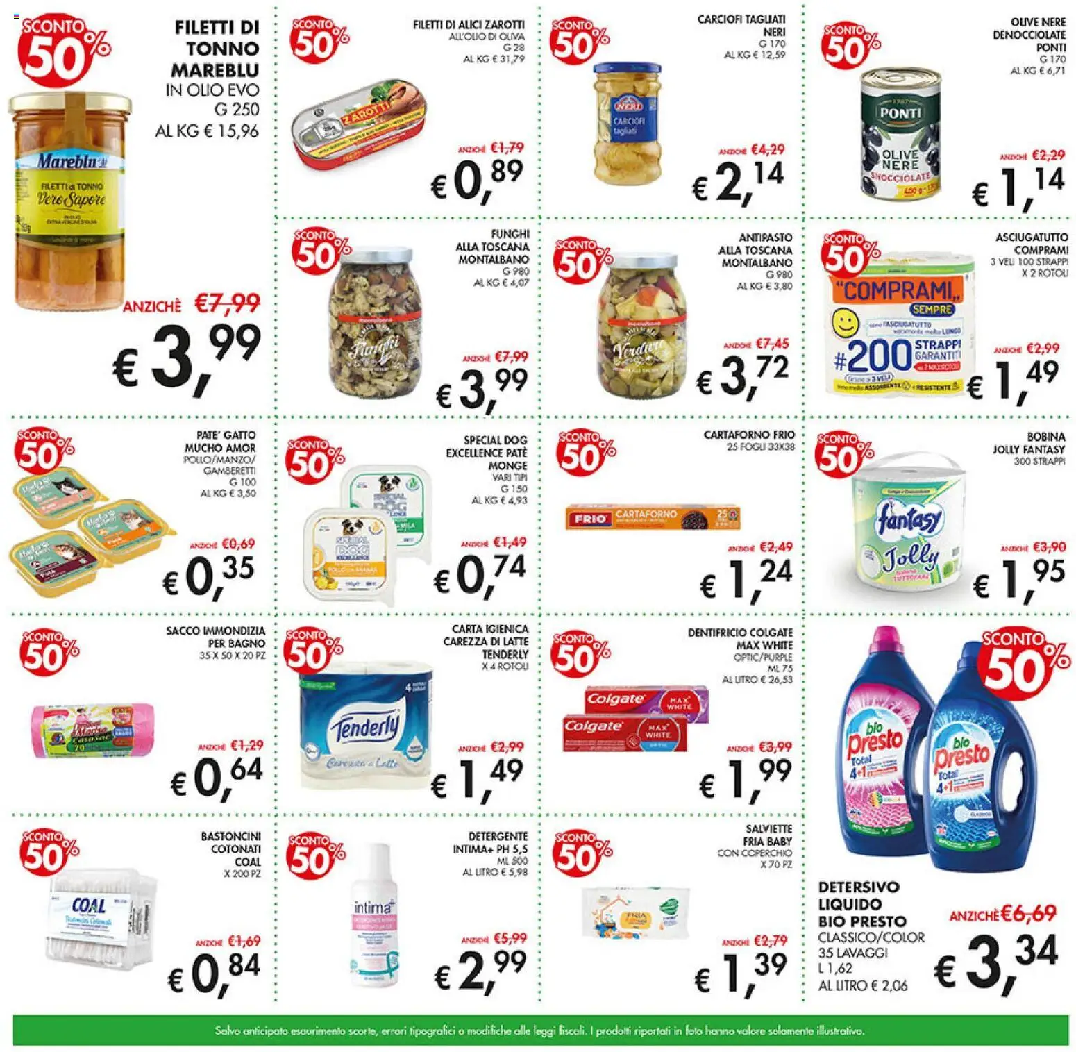 Volantino Coal del 05.11.2025 | Pagina: 5 | Prodotti: Dentifricio, Detergente, Olio, Olive