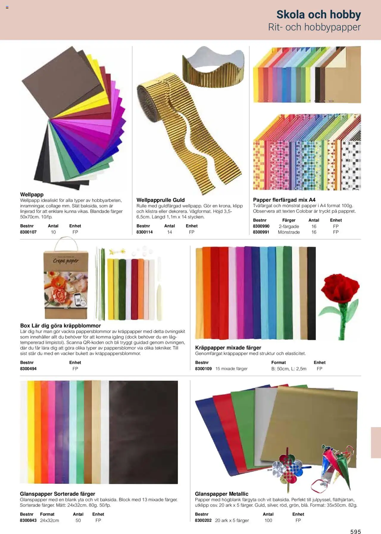 Office Depot reklamblad aktuell från 15.02.2024 | Sida: 597 | Produkter: Papper, Wellpapp