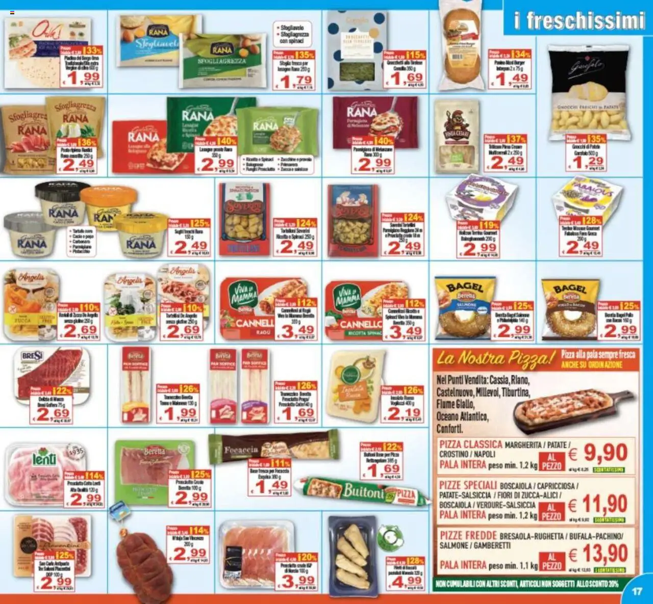 Volantino CTS del 25.07.2025 | Pagina: 17 | Prodotti: Salmone, Focaccia, Funghi, Ragú