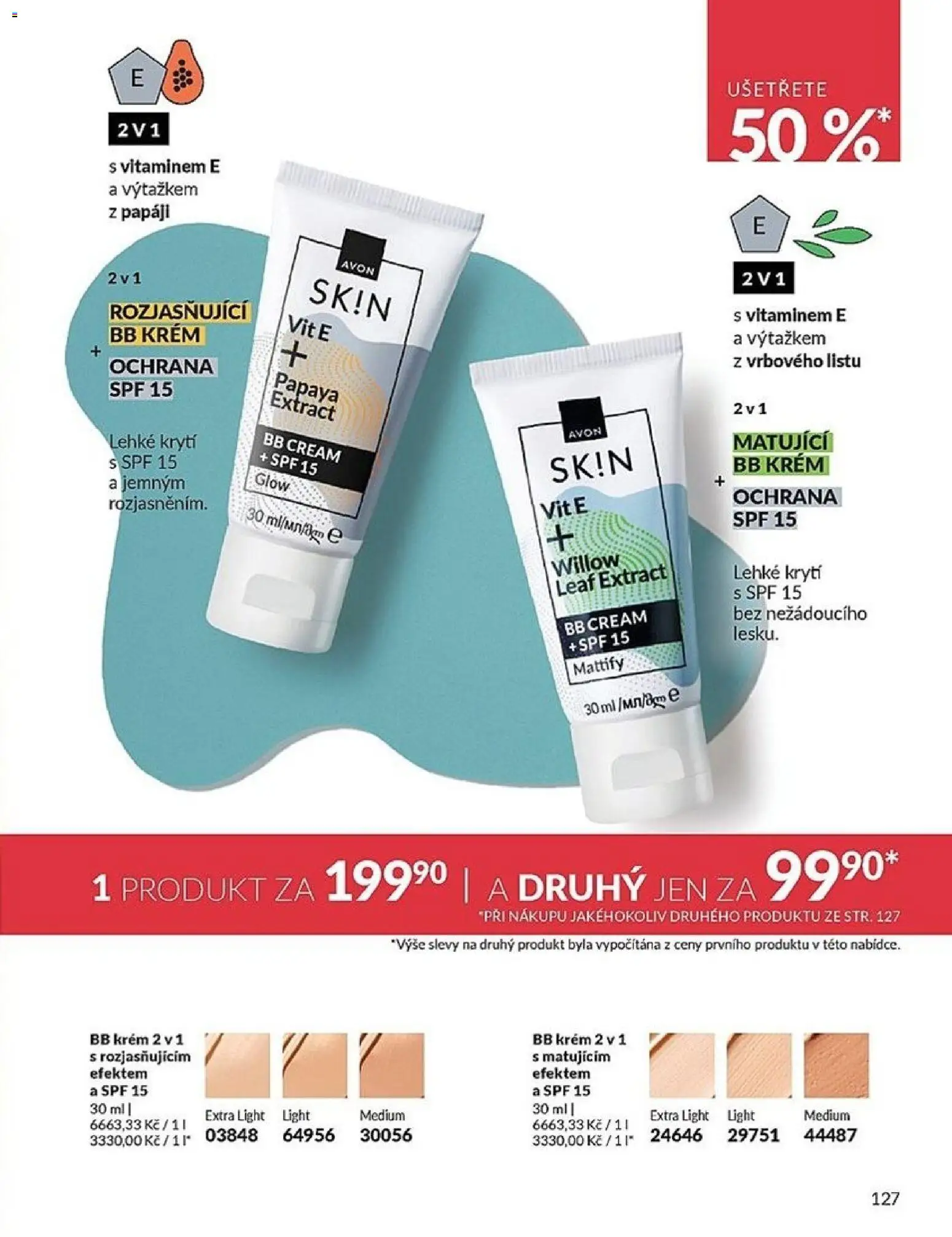 Avon katalog 2/2026 od 01.02.2026 | Strana: 127 | Produkty: Krém, BB krém