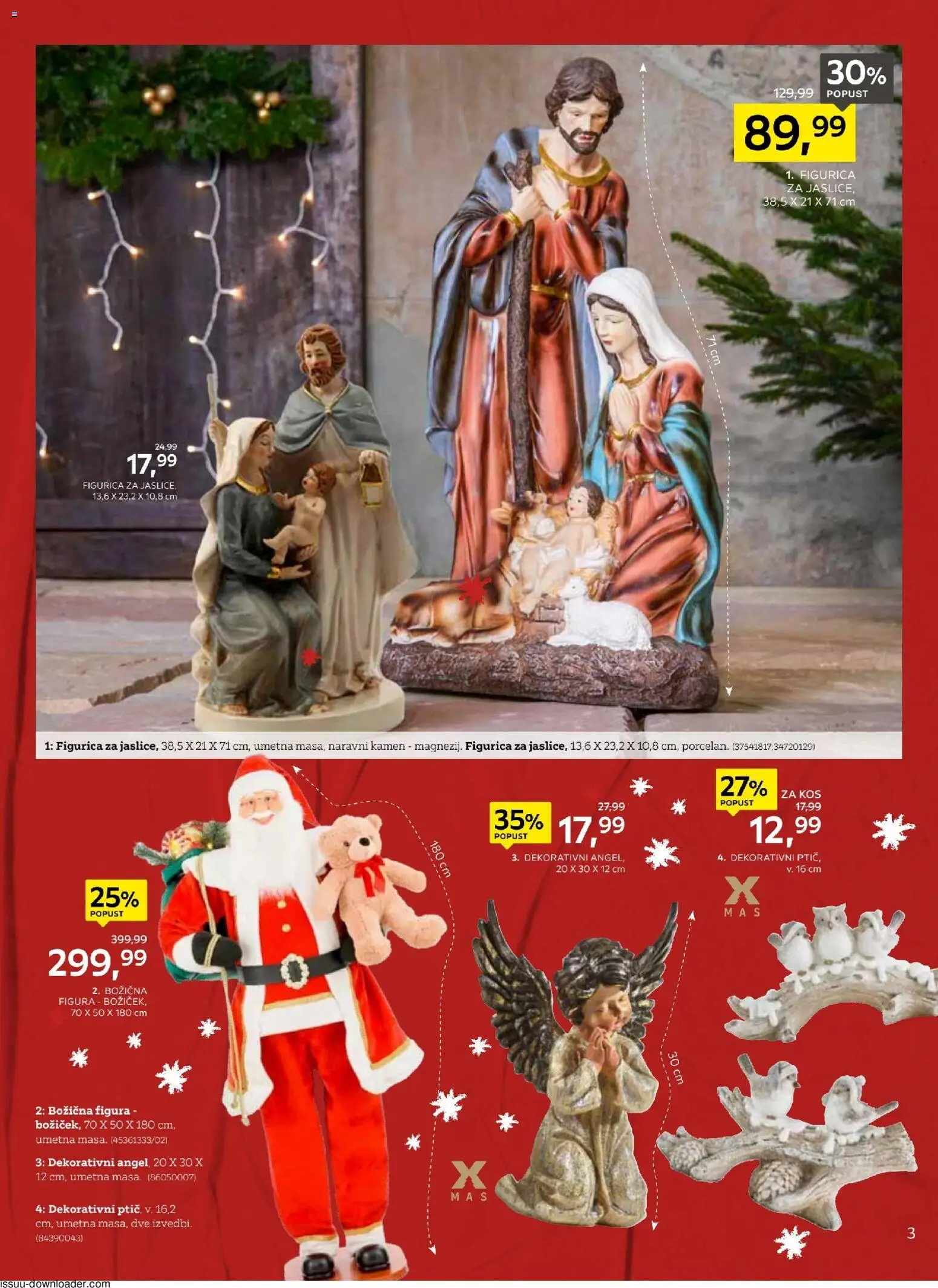 Novi XXXL Lesnina katalog ponudbe – veljaven od 04.11.2025 | Stran: 3 | Izdelki: Kos