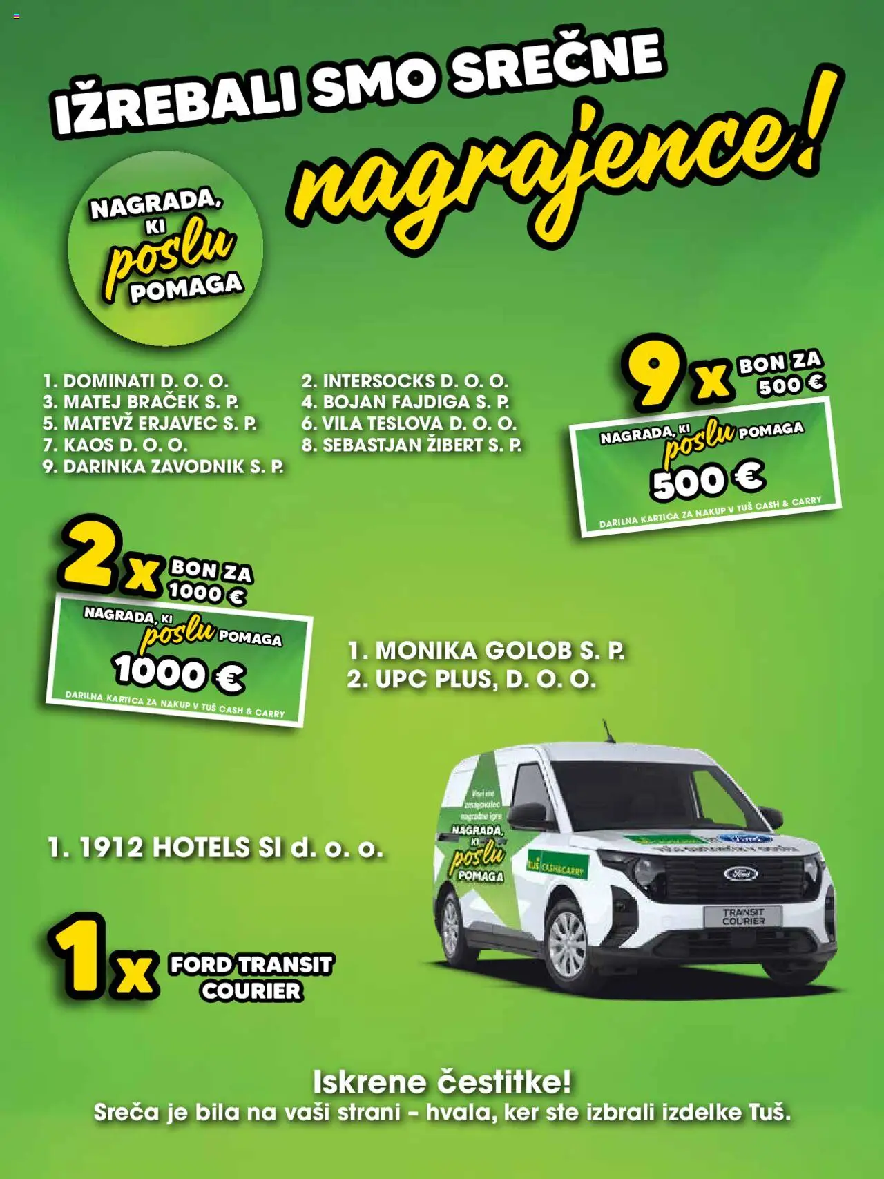 Novi Tuš katalog ponudbe – veljaven od 01.10.2025 | Stran: 23