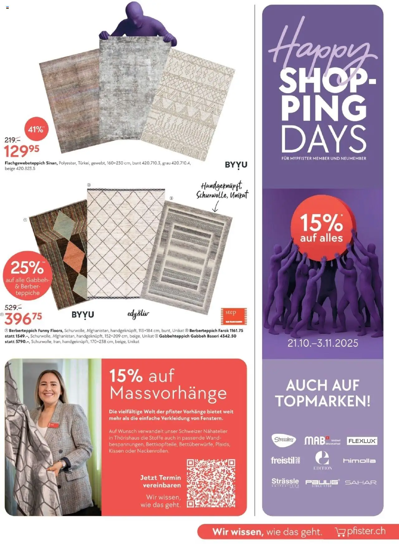 Pfister Aktionen – gültig ab 21.10.2025 | Seite: 5 | Produkte: Kissen