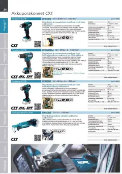 Makita-mainoslehti voimassa 24.03.2026 alkaen | Sivu: 24 | Tuotteet: Poranterä