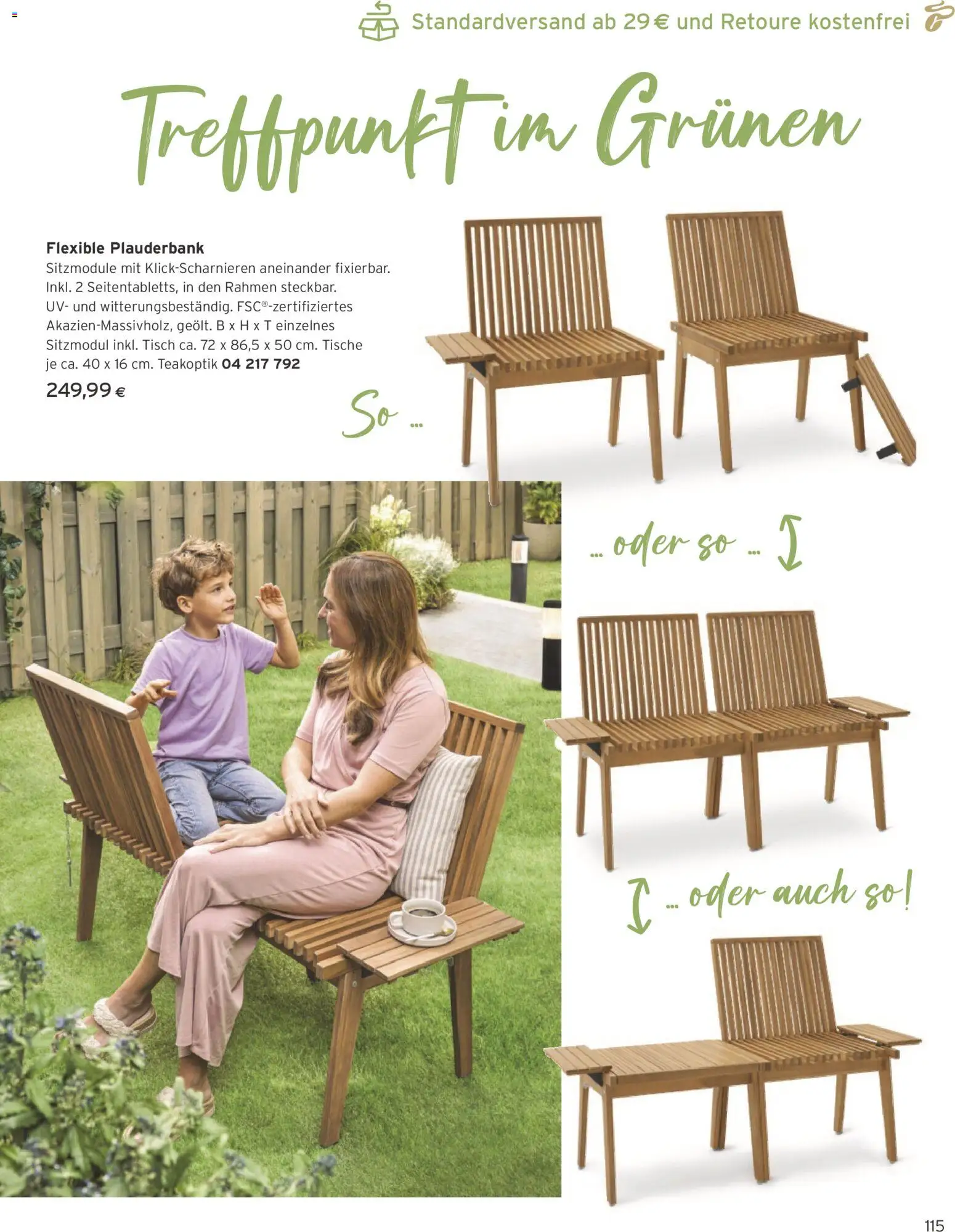Tchibo Eduscho - Katalog April 2026 gültig ab 01.04.2026 | Seite: 115 | Produkte: Tisch