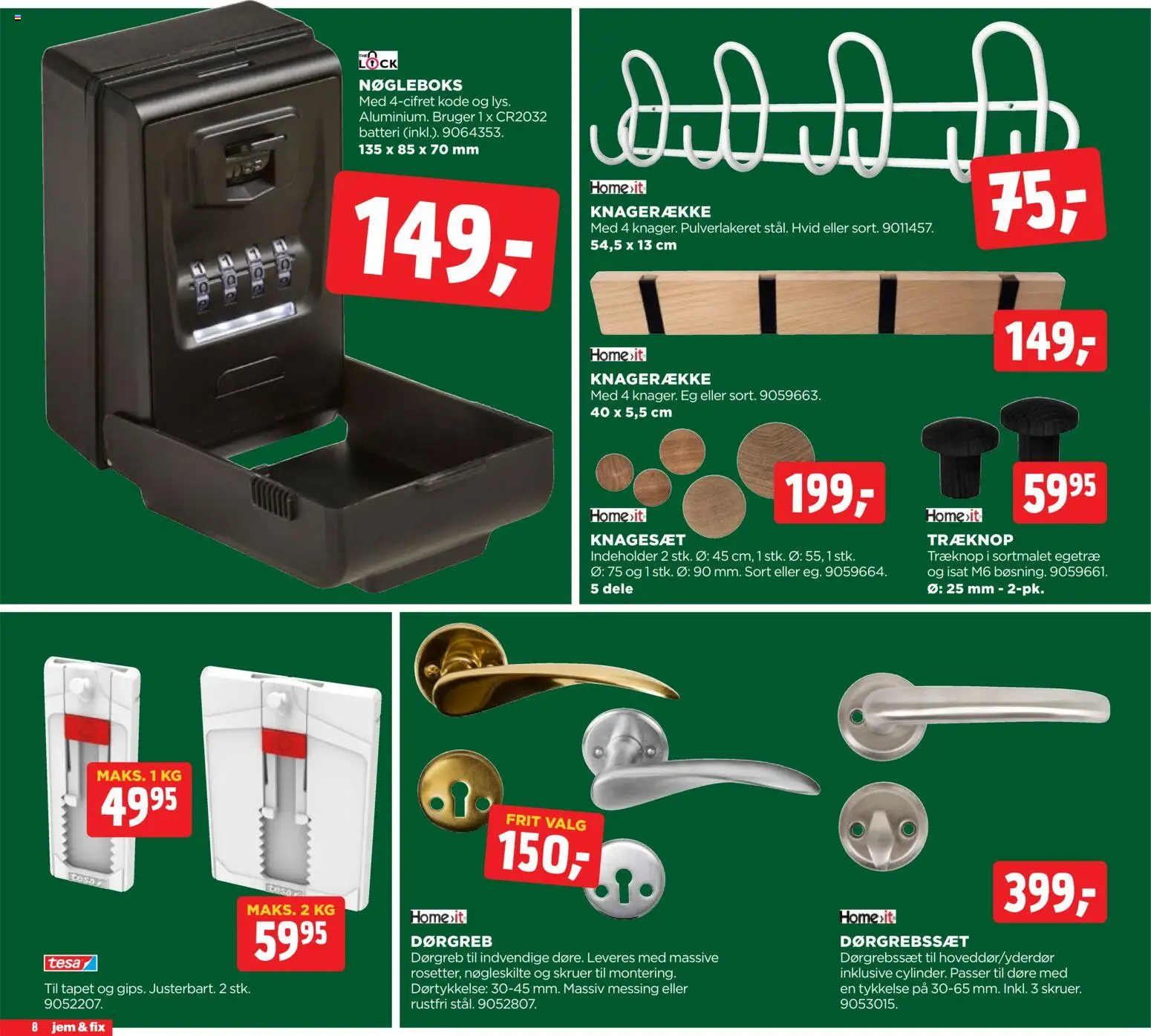 Jem & fix tilbudsavis – gyldig fra 14.12.2025 | Side: 8 | Produkter: Batteri