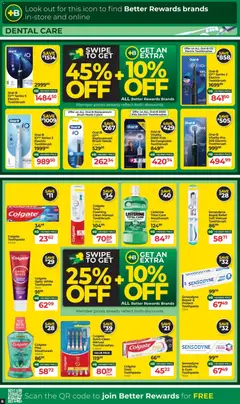 Dis-Chem specials catalogue – valid from 17.02.2026 | Page: 6 | Products: Brush, Toothpaste, Mouthwash, Toothbrush