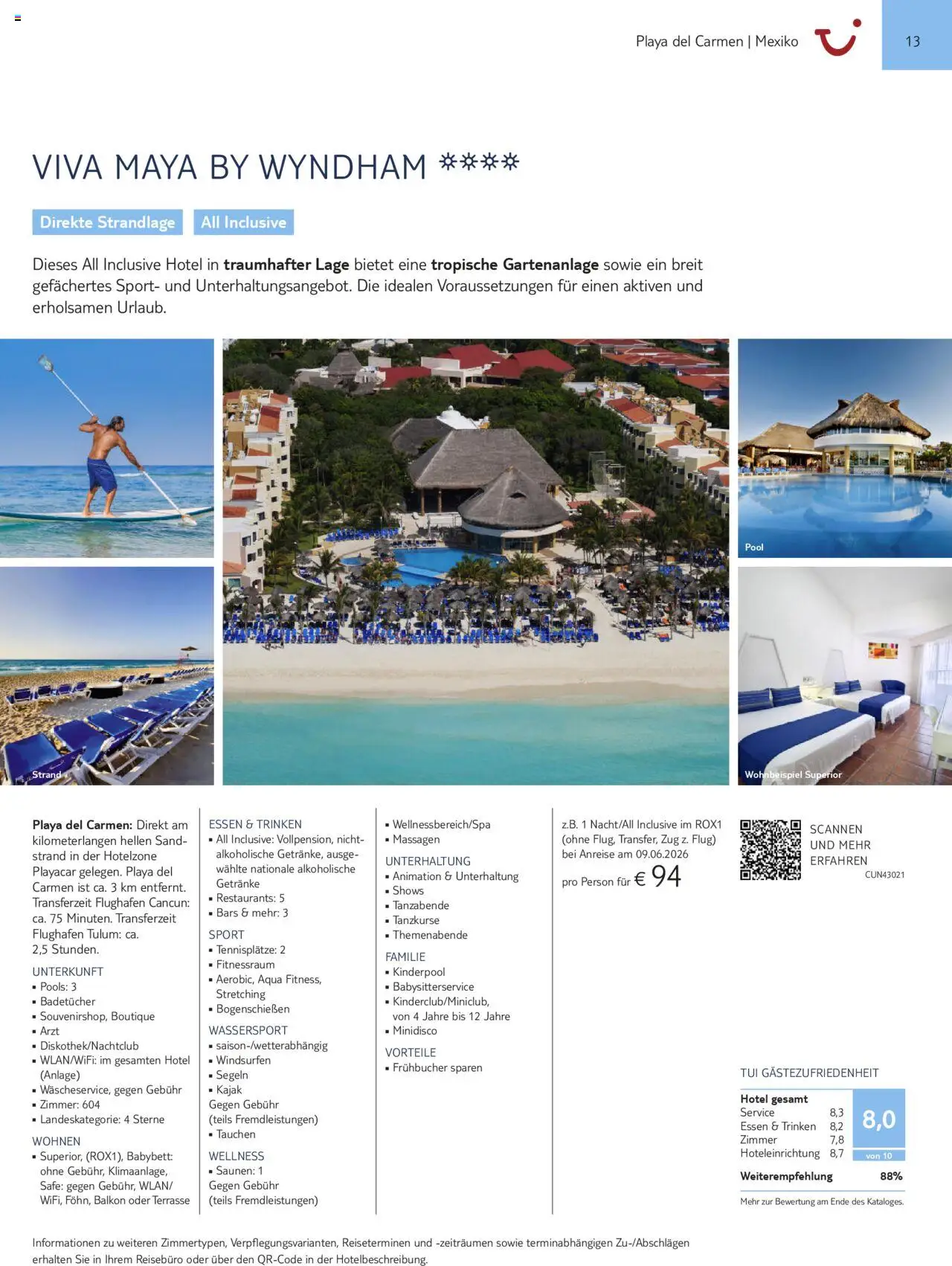 Aida - Mittelamerika & Karibik 2025/26 – gültig ab 01.11.2025 | Seite: 13 | Produkte: Babybett