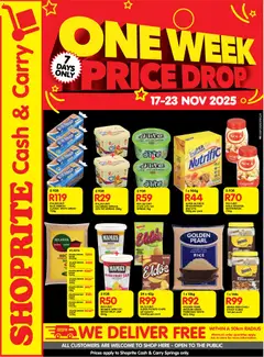Shoprite specials catalogue – valid from 17.11.2025