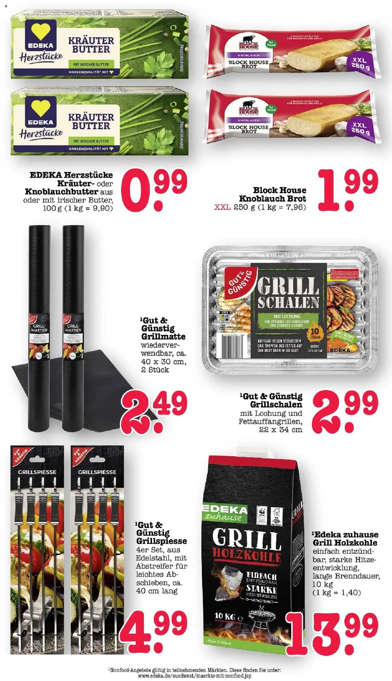 E center Prospekt Mainz-Weisenau	 – gültig ab 12.04.2026 | Seite: 24 | Produkte: Grill, Knoblauch, Backofen, Brot