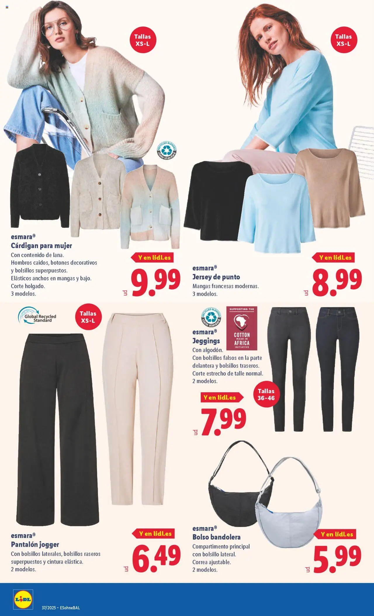 Lidl folleto de bazar │ válido desde el 08.09.2025 | Página: 16 | Productos: Bolso bandolera, Bolso