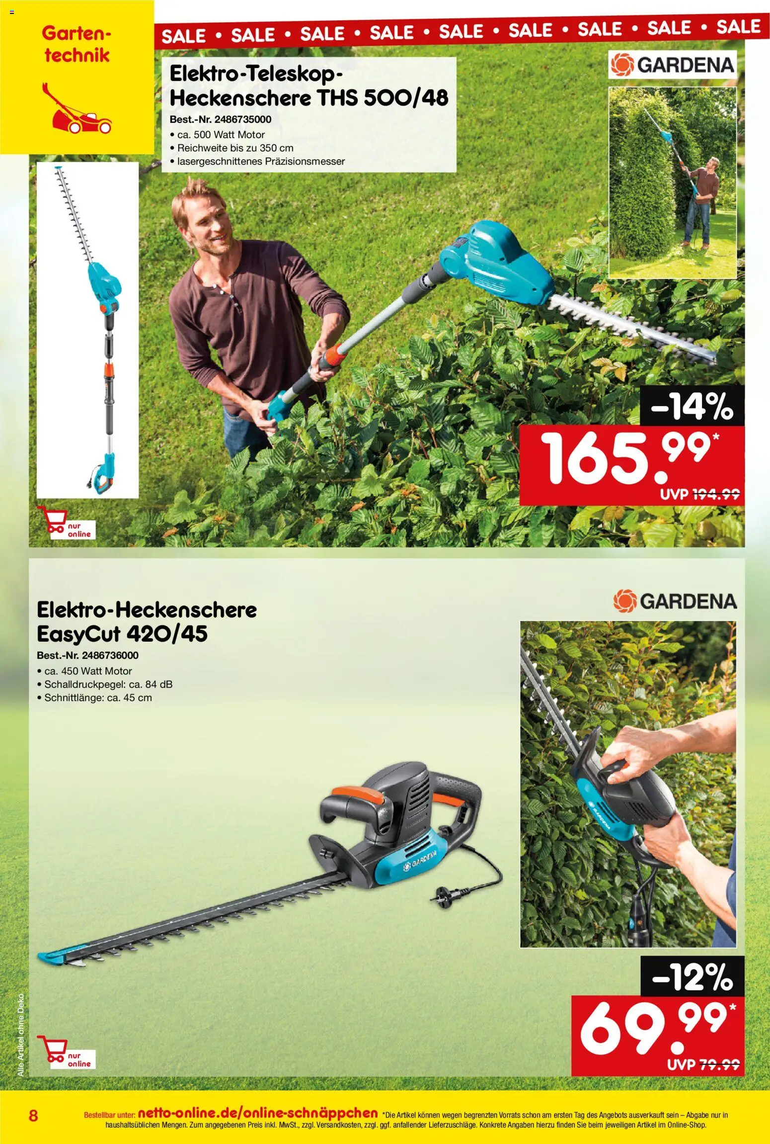 Netto Marken-Discount Online-Sonderangebote Sale – gültig ab 25.09.2025 | Seite: 8