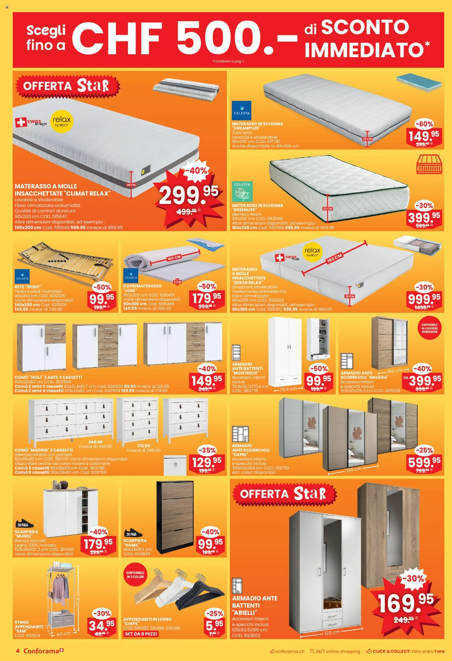 Conforama Aktionen IT – gültig ab 24.12.2025 | Seite: 4 | Produkte: Chips