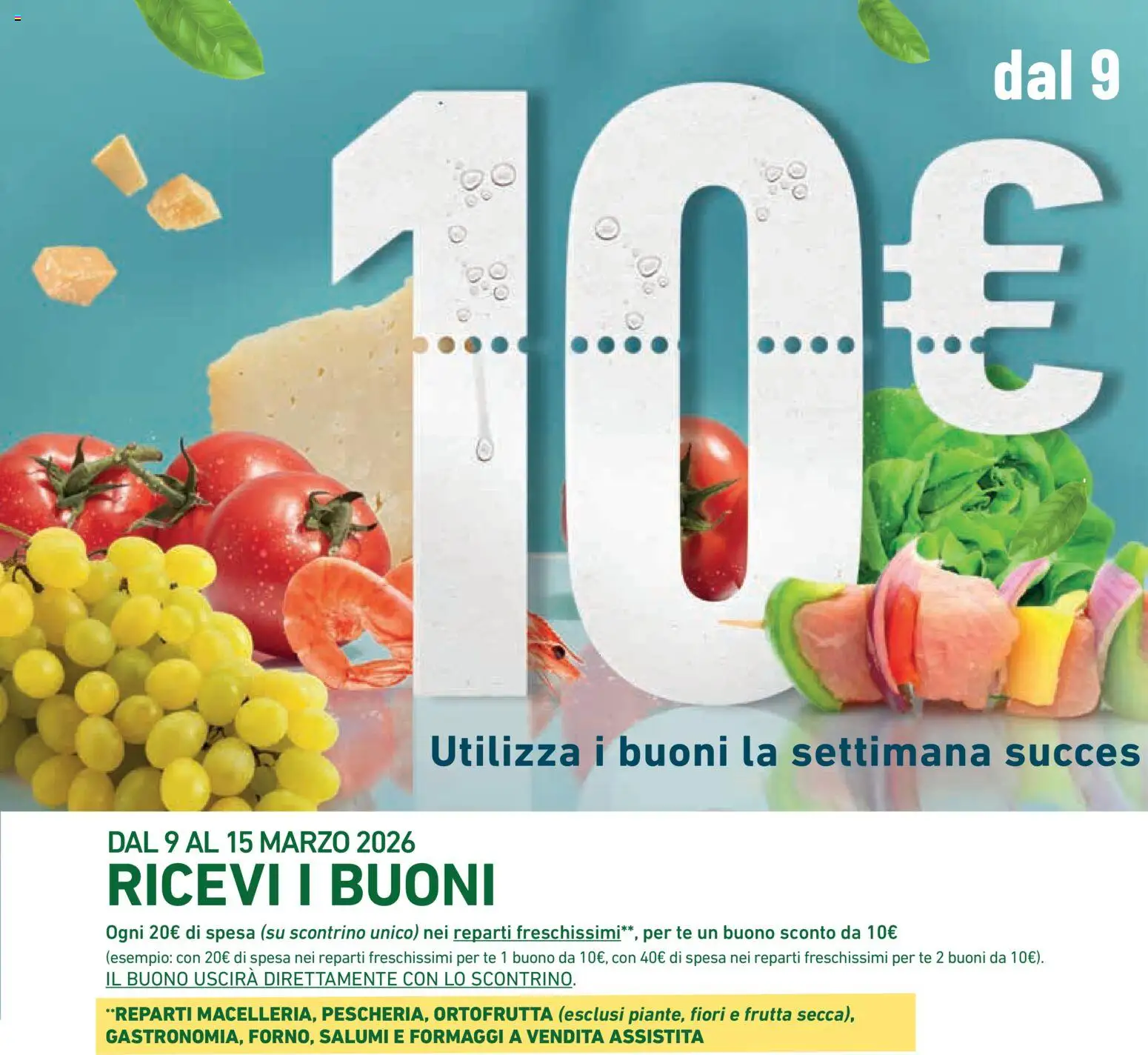 Volantino Conad del 11.03.2026 | Pagina: 2 | Prodotti: Tè, Frutta