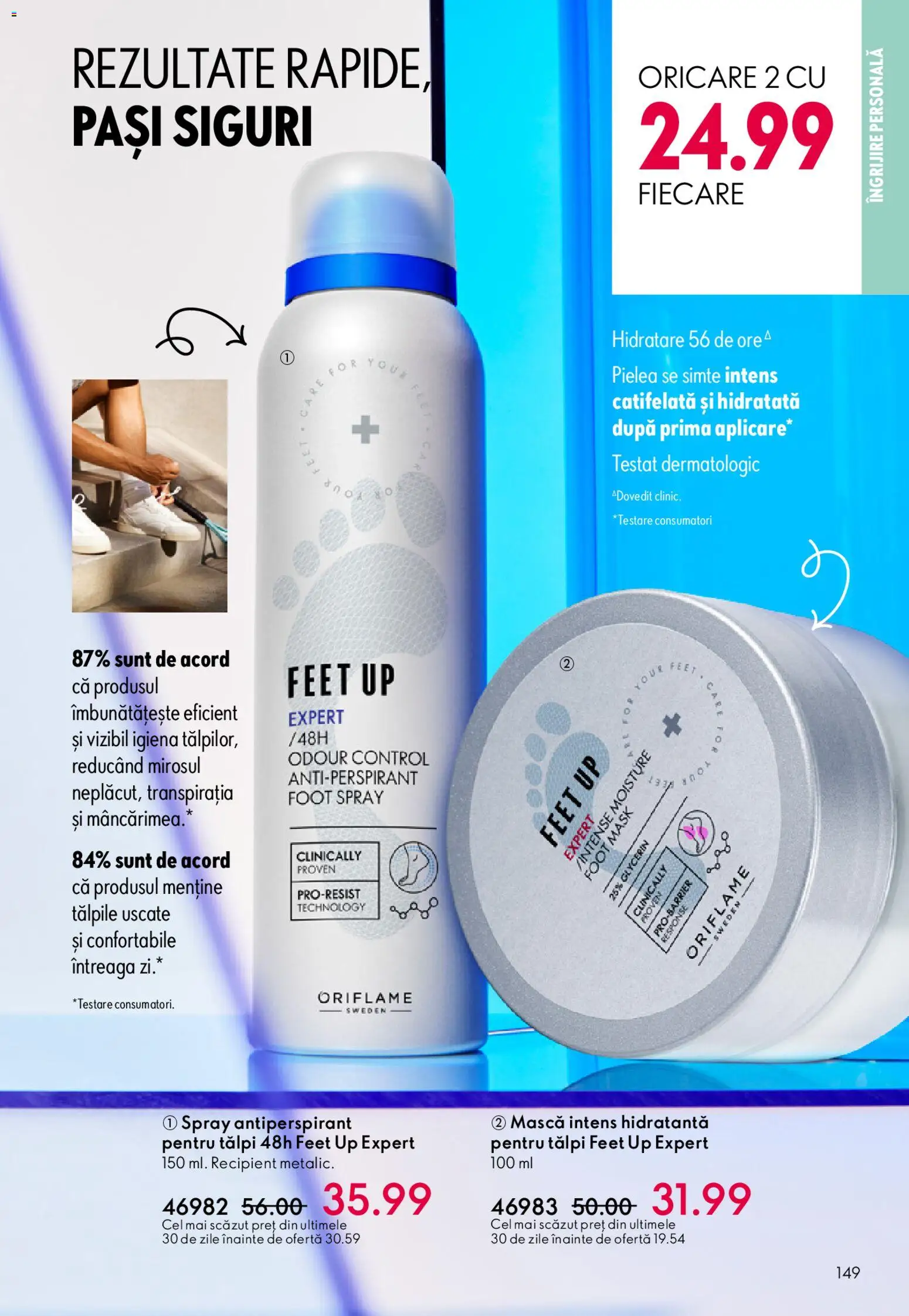 Noul catalog Oriflame – valabil de la 11.02.2026 | Pagină: 149 | Produse: Antiperspirant