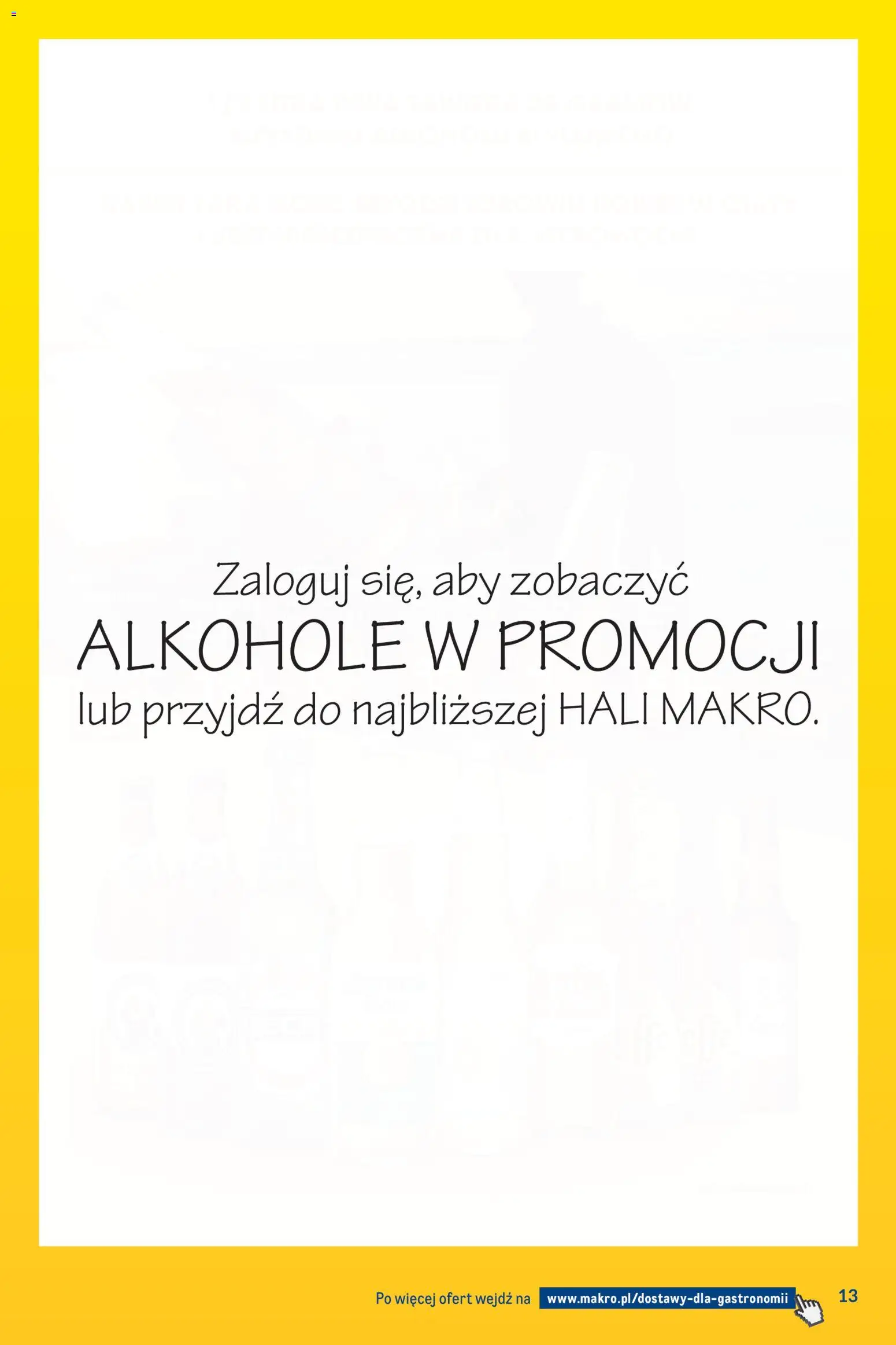Makro gazetka - Dostawy dla gastronomii od 07.04.2026 | Strona: 13