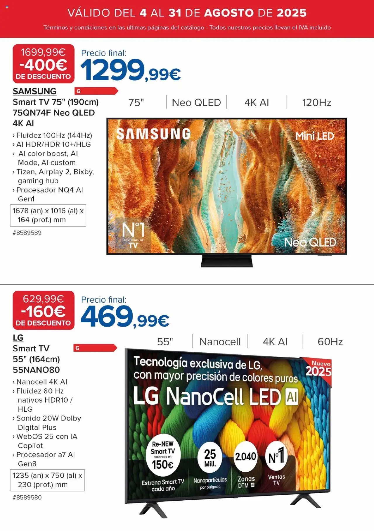 Costco catálogo │ válido desde el 04.08.2025 | Página: 2