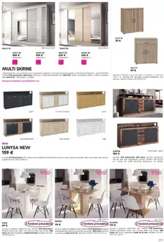 Kondela leták platný od 16.05.2025 | Strana: 277 | Produkty: Skriňa s posuvnými dverami, Skriňa, Zrkadlo, Komoda