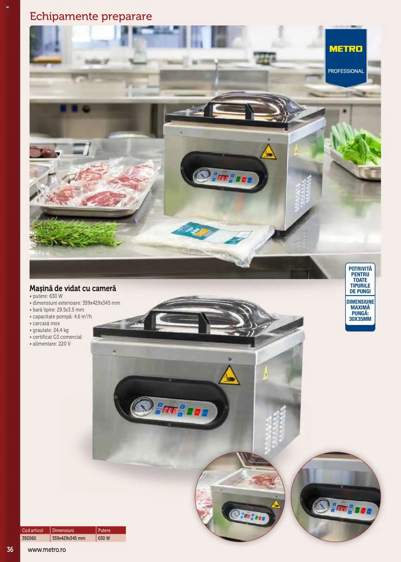 Noul catalog Metro – valabil de la 17.09.2025 | Pagină: 36 | Produse: Pungă, Cameră, Carcasă