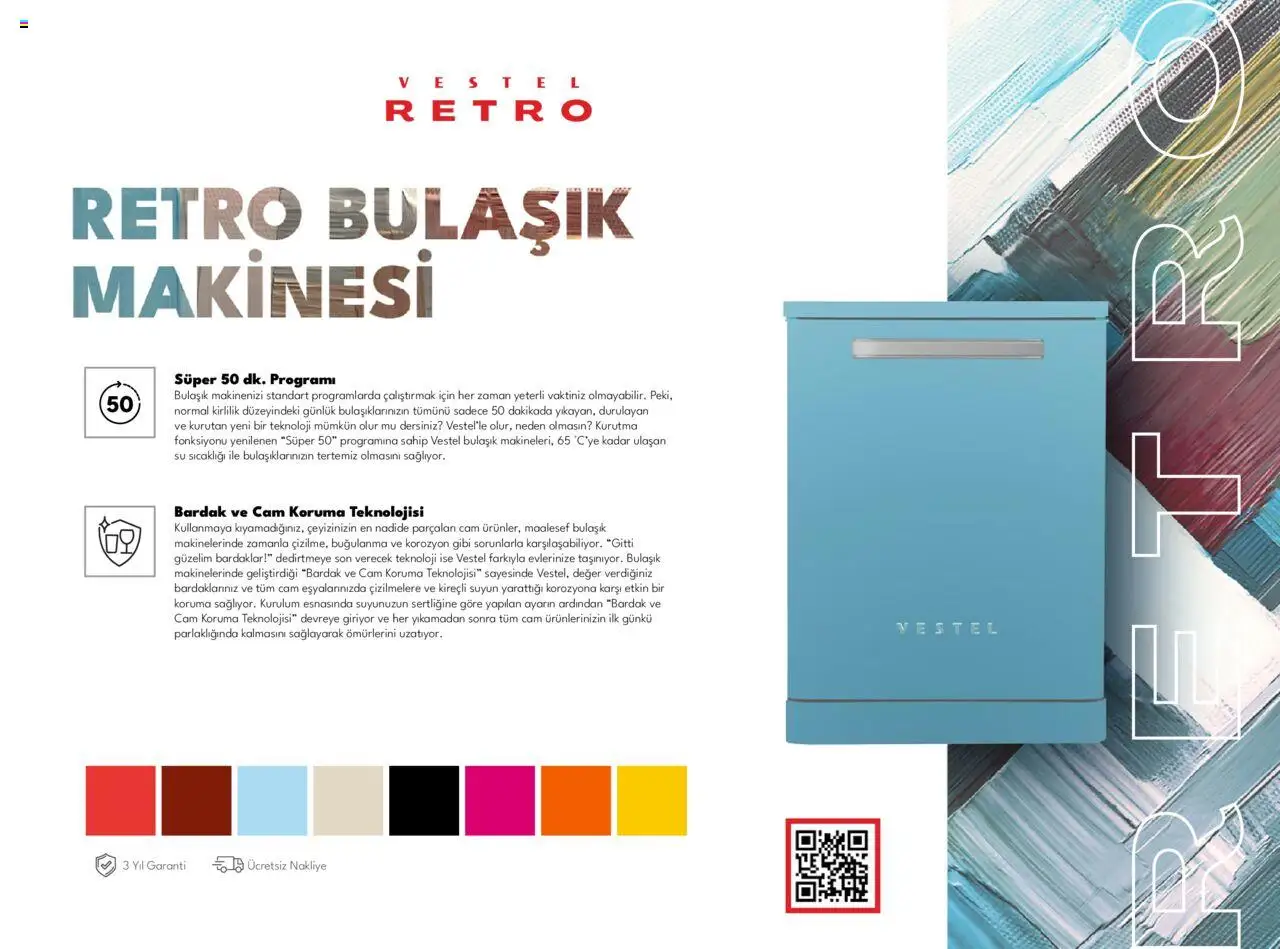 Vestel Retro Katalog - 06.08.2024 tarihinden itibaren geçerlidir | Sayfa: 19 | Ürünler: Su, Bulaşık makinesi