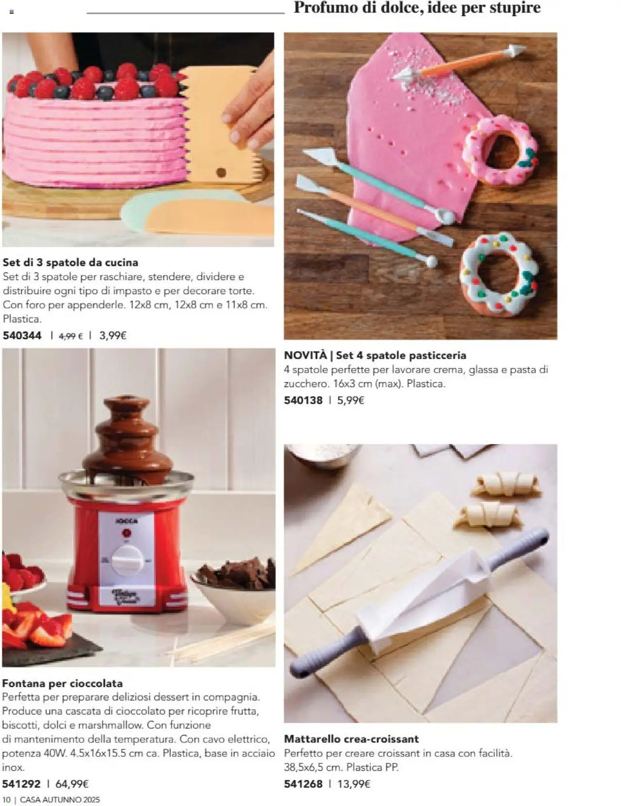 Volantino Avon del 01.10.2025 | Pagina: 10 | Prodotti: Cioccolato, Cavo, Croissant, Profumo