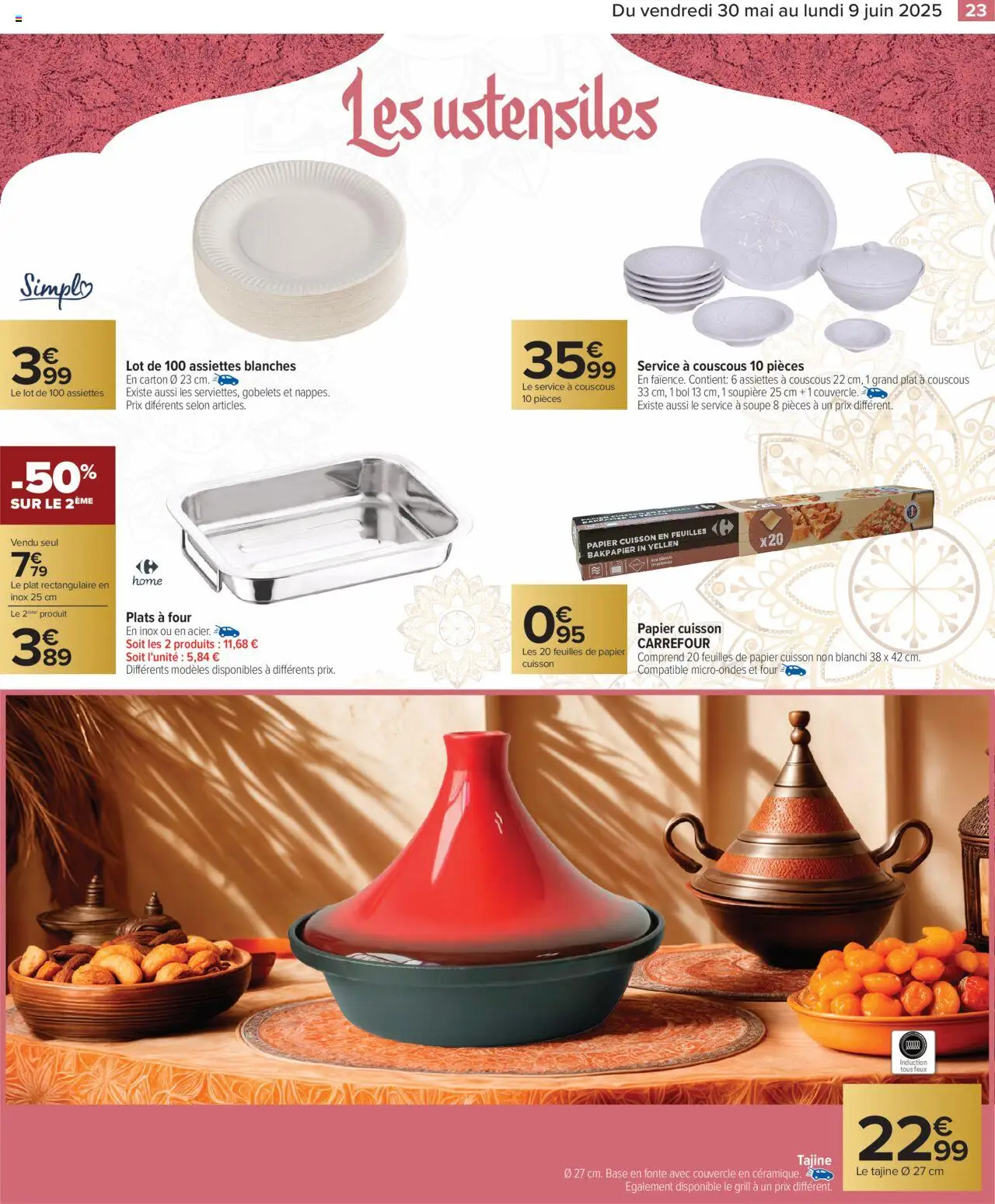  | Page: 25 | Produits: Tajine, Grill, Bol, Couscous