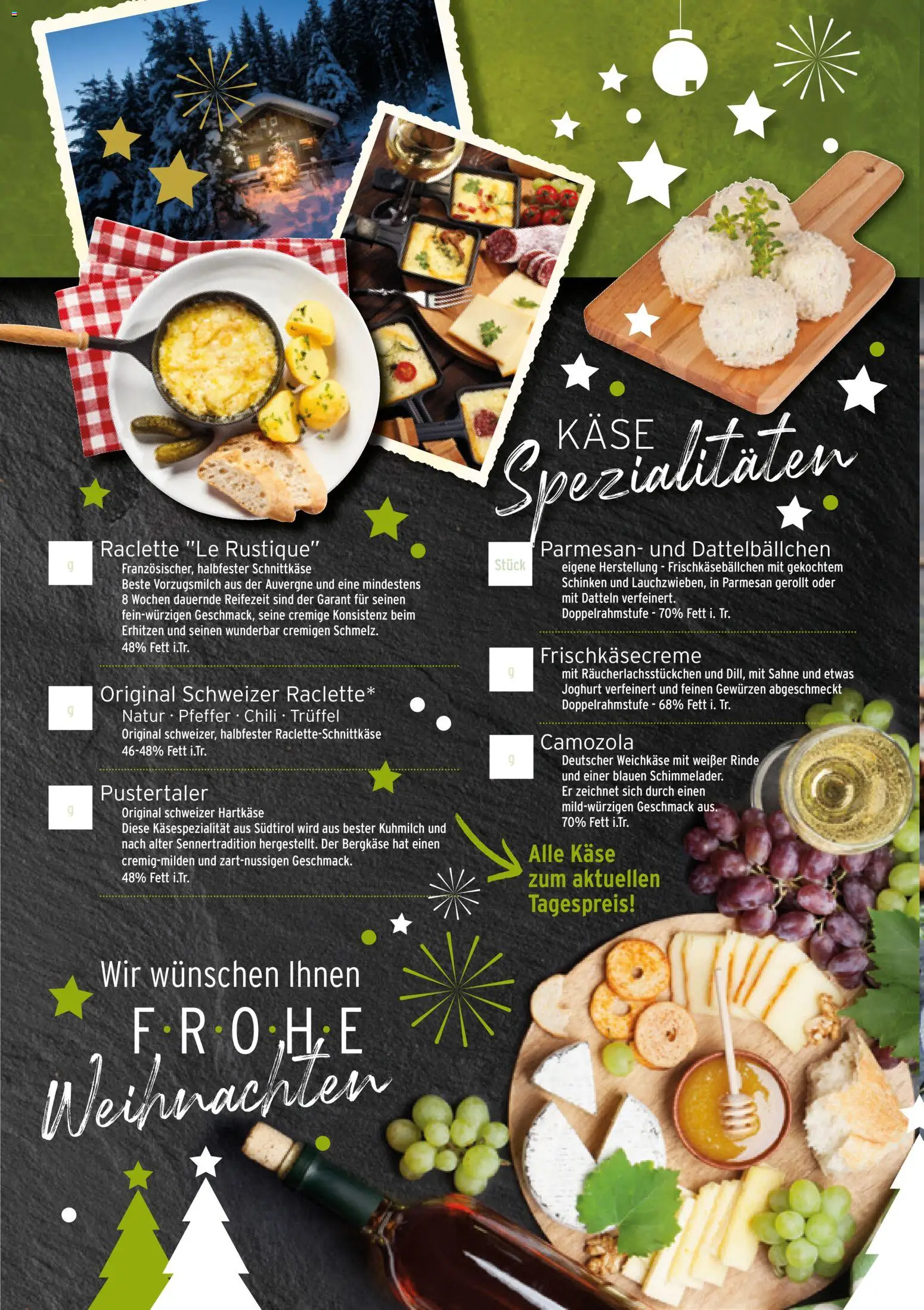 Wasgau Bestellschein Metzgerei – gültig ab 28.11.2025 | Seite: 4 | Produkte: Joghurt, Pfeffer, Raclette, Sahne