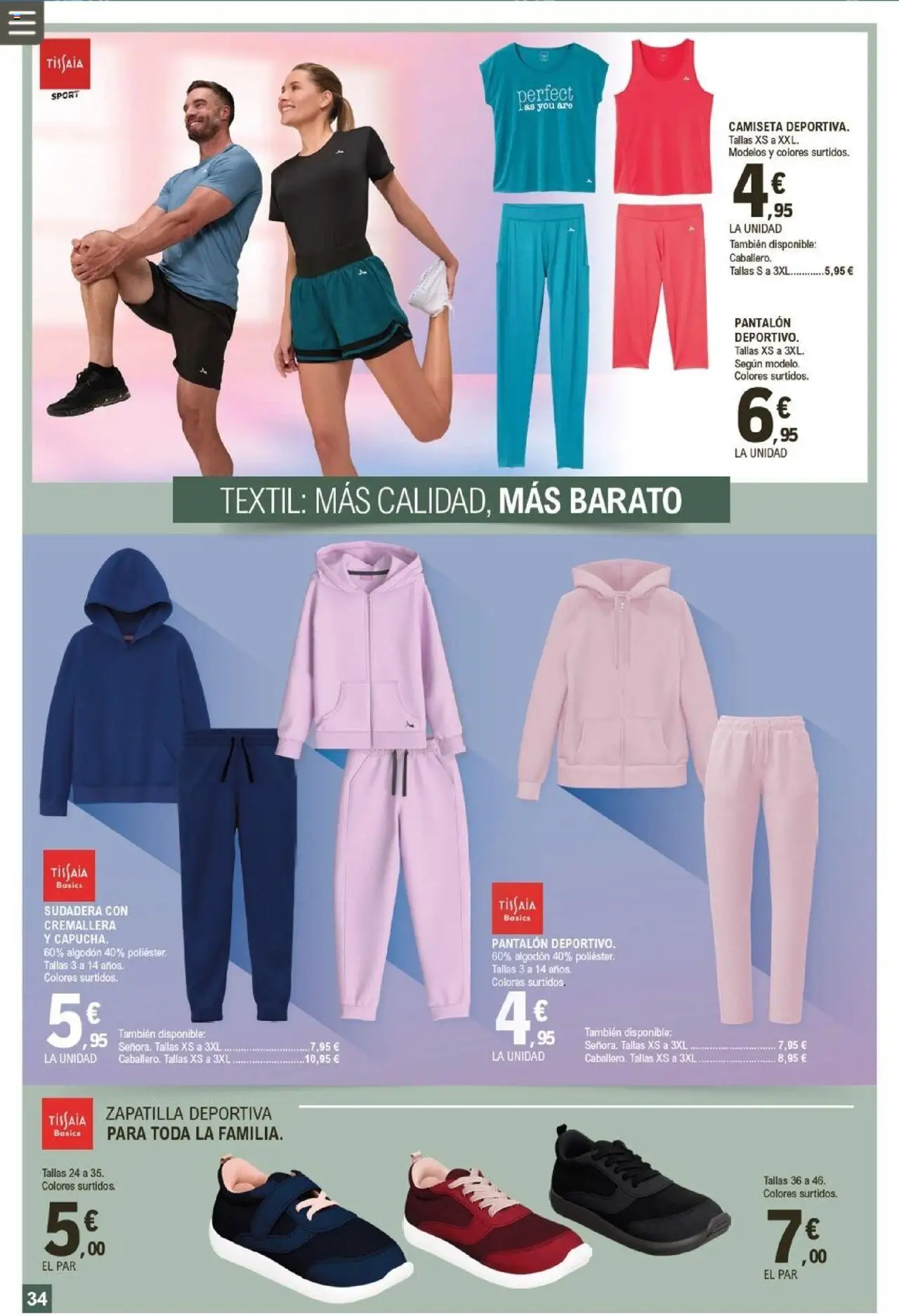 E.Leclerc folleto │ válido desde el 10.09.2025 | Página: 34 | Productos: Sudadera