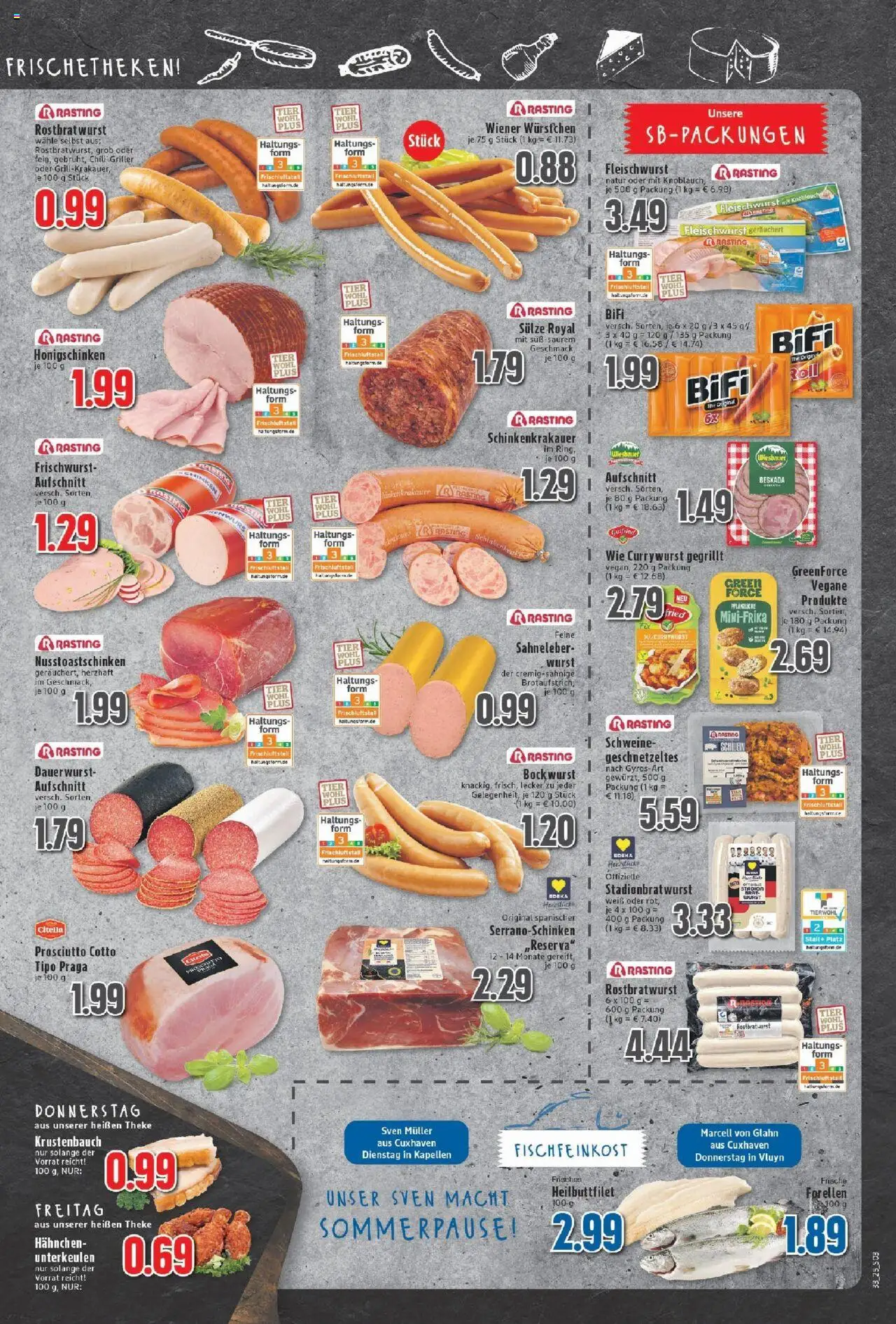 Edeka prospekt Moers	 - gültig ab dem 11.08.2025 | Seite: 3 | Produkte: Theke, Bifi, Knoblauch, Schinken