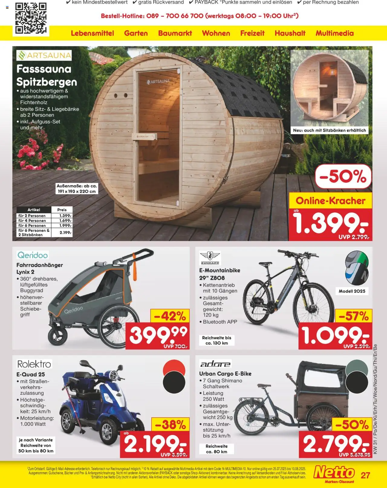 Netto Marken-Discount Prospekt 	 - gültig ab dem 28.07.2025 | Seite: 45 | Produkte: Gewicht