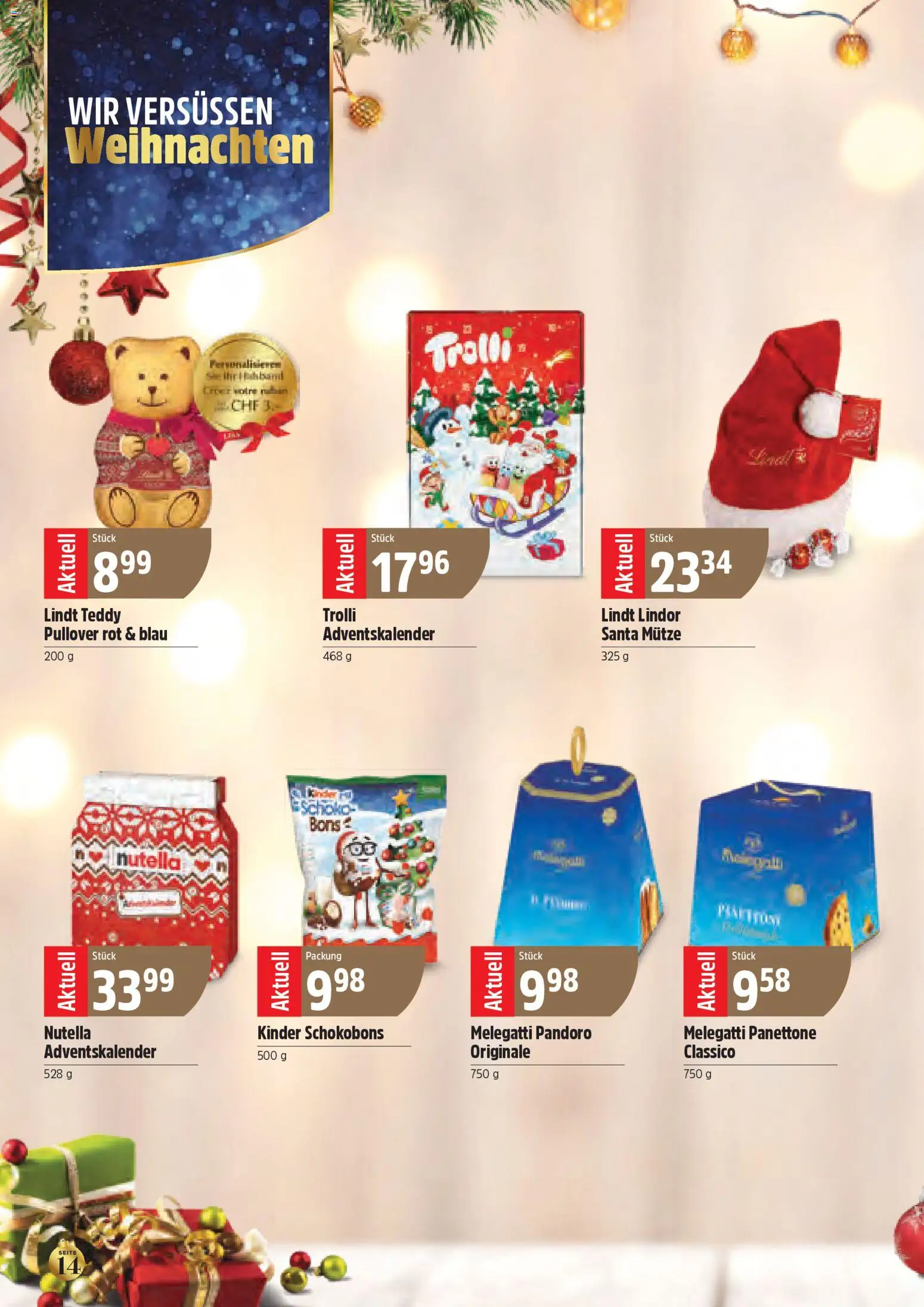 TopCC Aktionen Weihnachten – gültig ab 10.11.2025 | Seite: 14 | Produkte: Spabad, Pullover