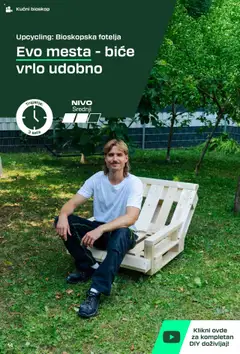 Upcycling: Bioskopska fotelja, DIY project: Upcycling a cinema armchair. - pregled Lidl kataloga - važi od 03.09.2025 | Strana: 14 | Proizvode: Fotelja