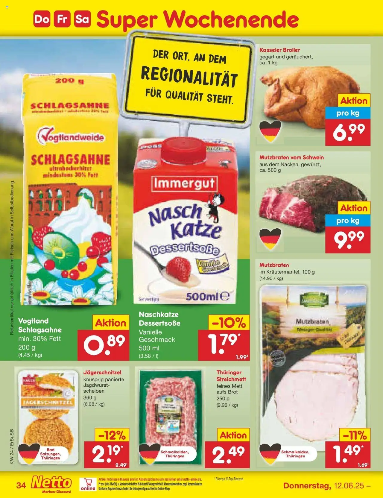 Netto Marken-Discount prospekt Erfurt	 - gültig ab dem 10.06.2025 | Seite: 52
