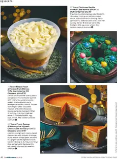 Preview of Tesco - Festive Food to Order brochure 2025 valid from 01.10.2025 | Page: 42 | Products: Sauce, Luges, Fehérje, Vanilla