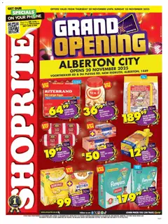 Shoprite specials catalogue – valid from 20.11.2025