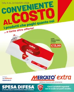 Anteprima del volantino Mercatò volantino Extra valido a partire dal 09.03.2026