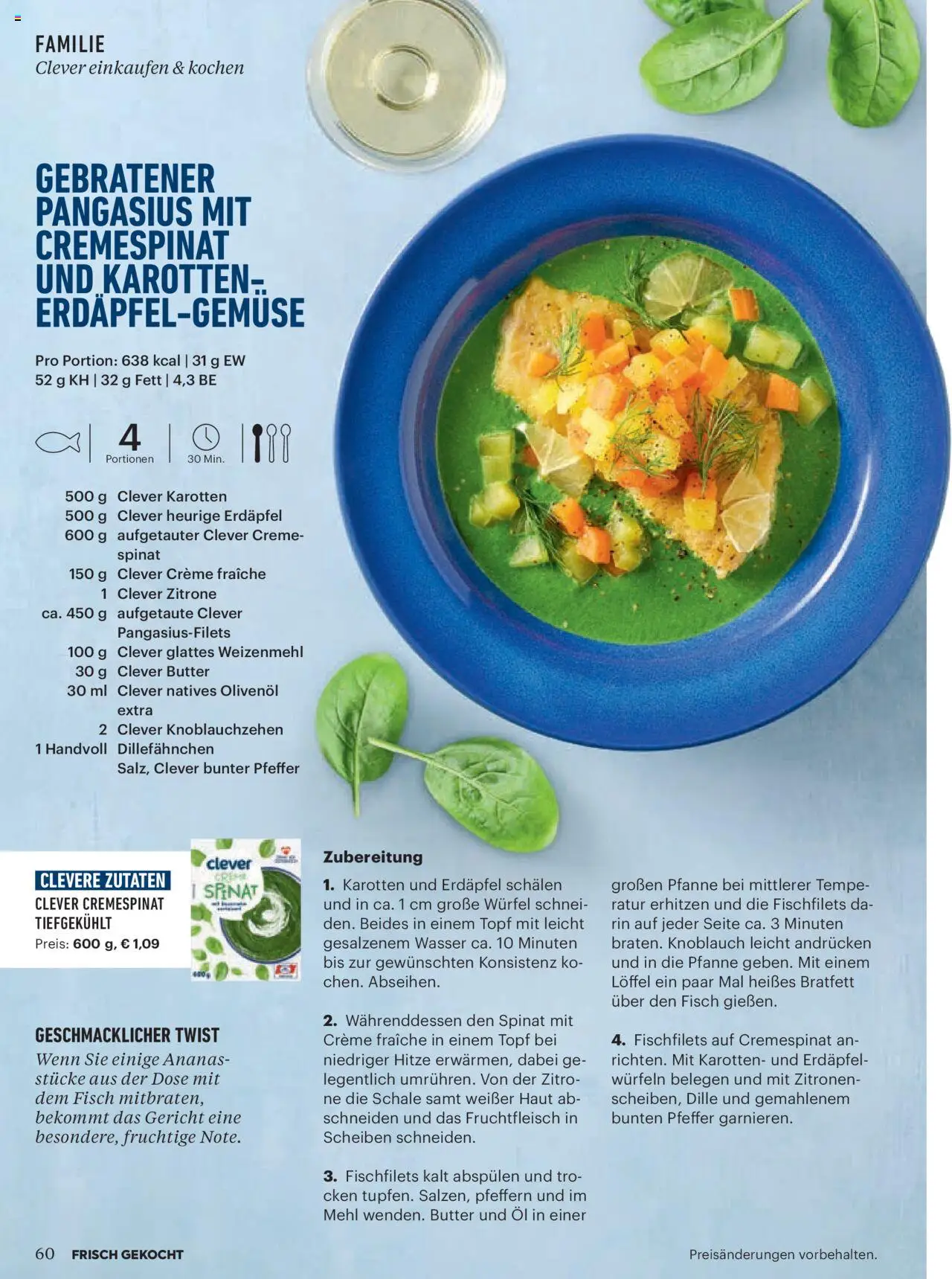 Billa Frisch Gekocht gültig ab 03.07.2025 | Seite: 60 | Produkte: Knoblauch, Öl, Fisch, Ananas