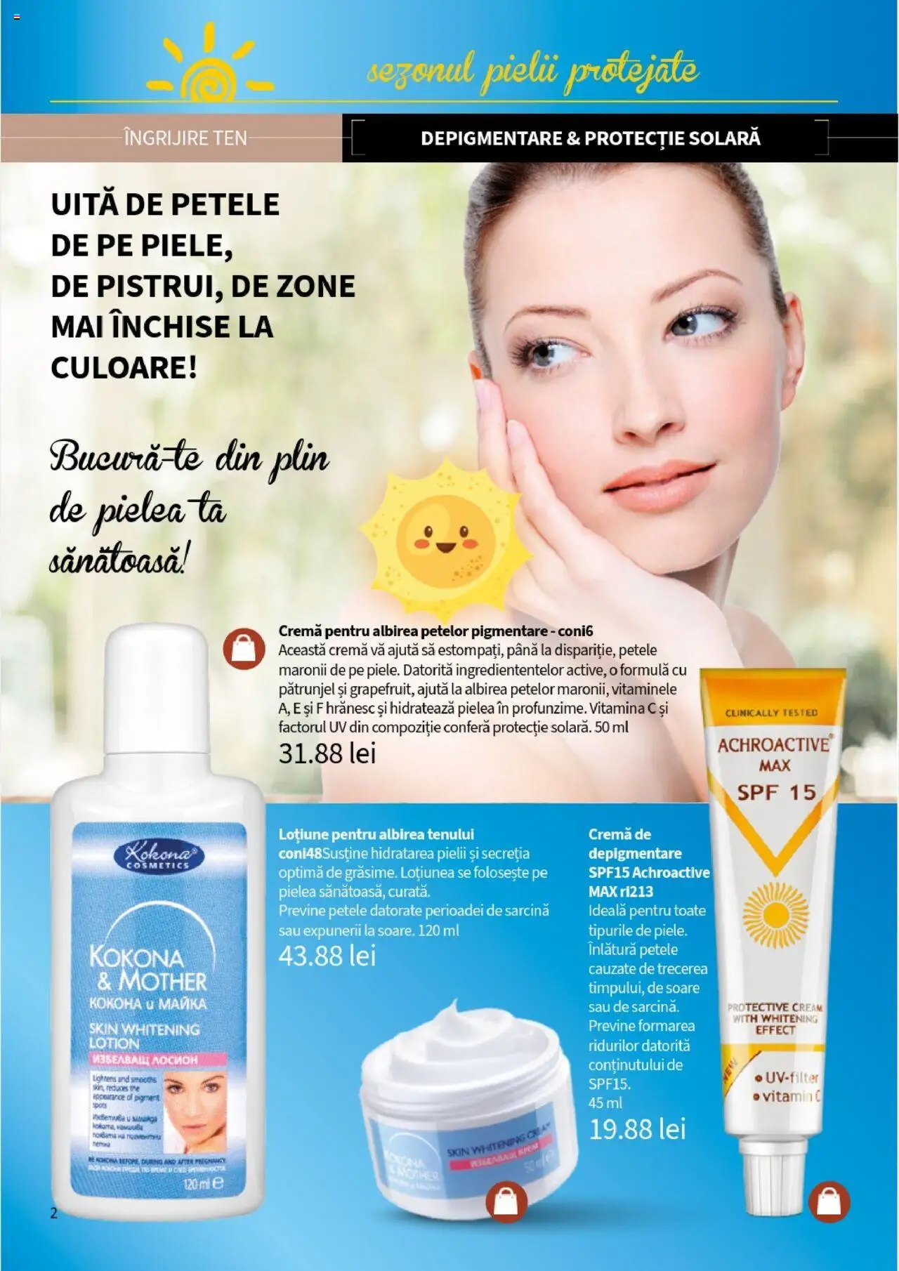 Catalog Lady’s – valabil de la 01.08.2025 | Pagină: 2 | Produse: Pătrunjel, Cremă, Protecție solară