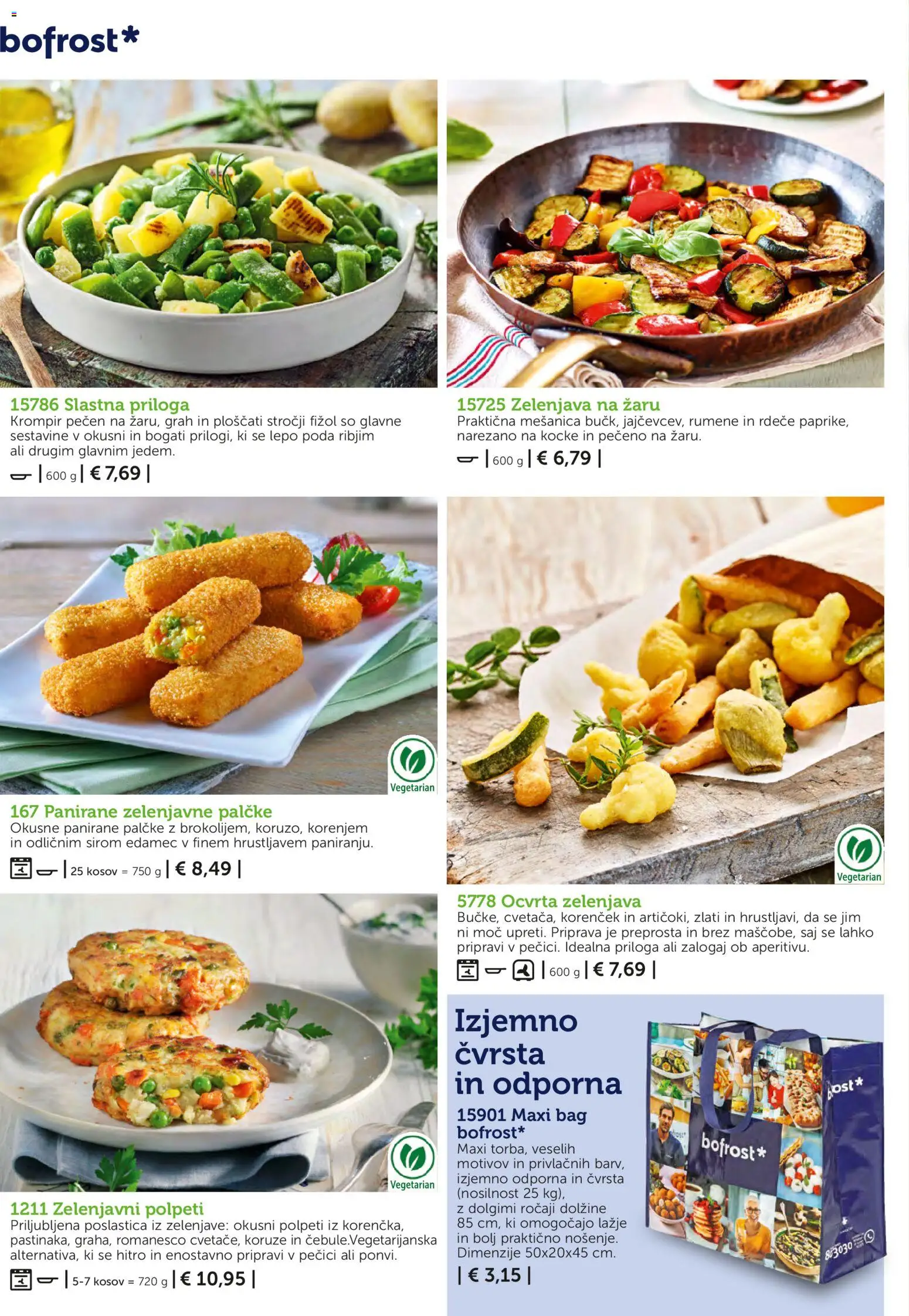 Novi Bofrost katalog ponudbe – veljaven od 04.03.2026 | Stran: 62 | Izdelki: Edamec, Korencek, Krompir, Grah