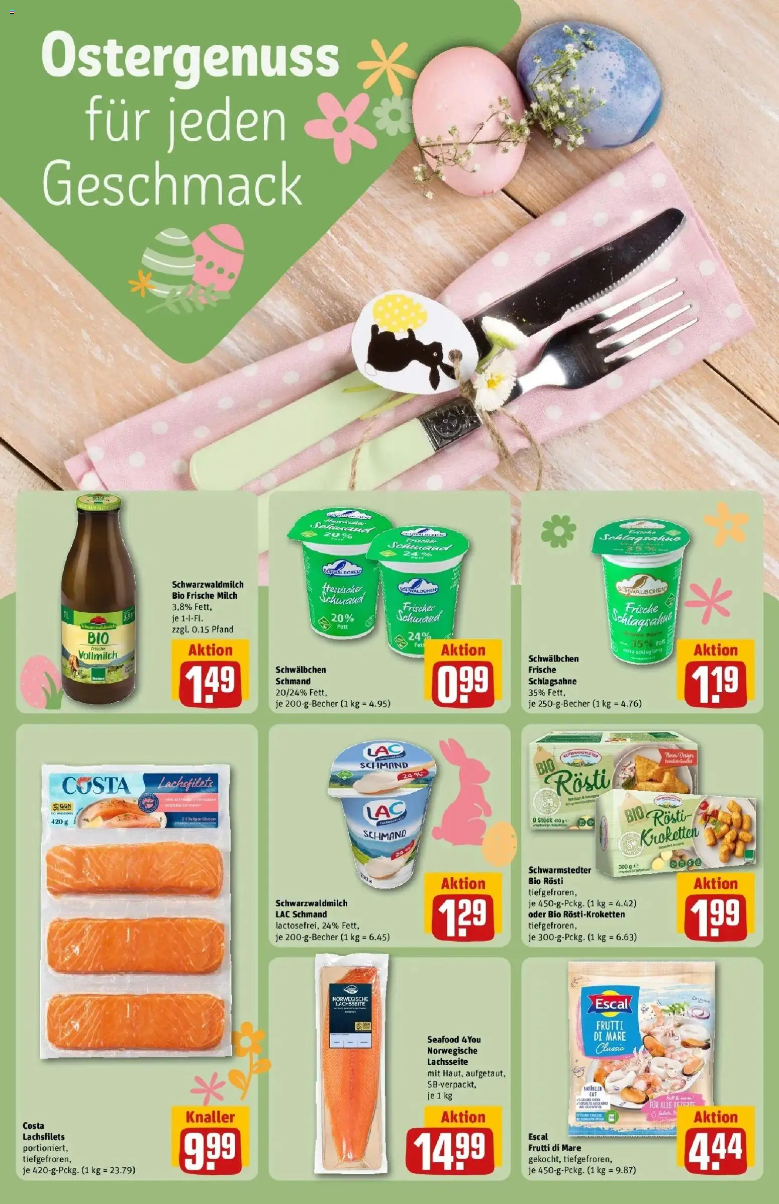 Rewe Prospekt Höchst Im Odenwald	 – gültig ab 30.03.2026 | Seite: 18 | Produkte: Schlagsahne, Milch