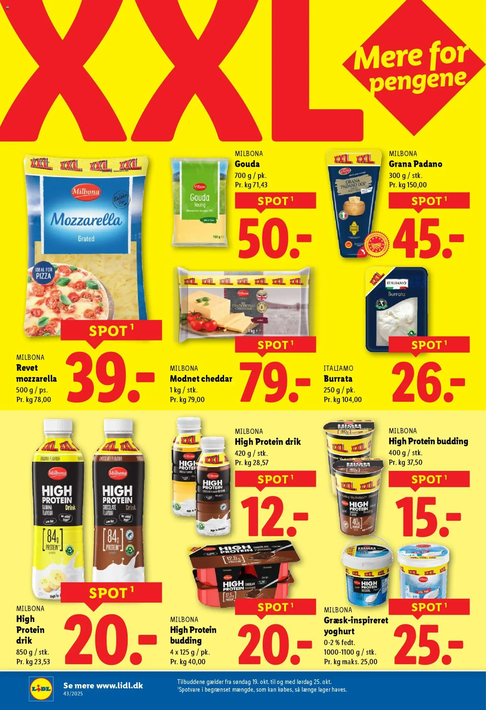 Lidl tilbudsavis – gyldig fra 23.10.2025 | Side: 28 | Produkter: Yoghurt, Cheddar, Pizza, Cebola