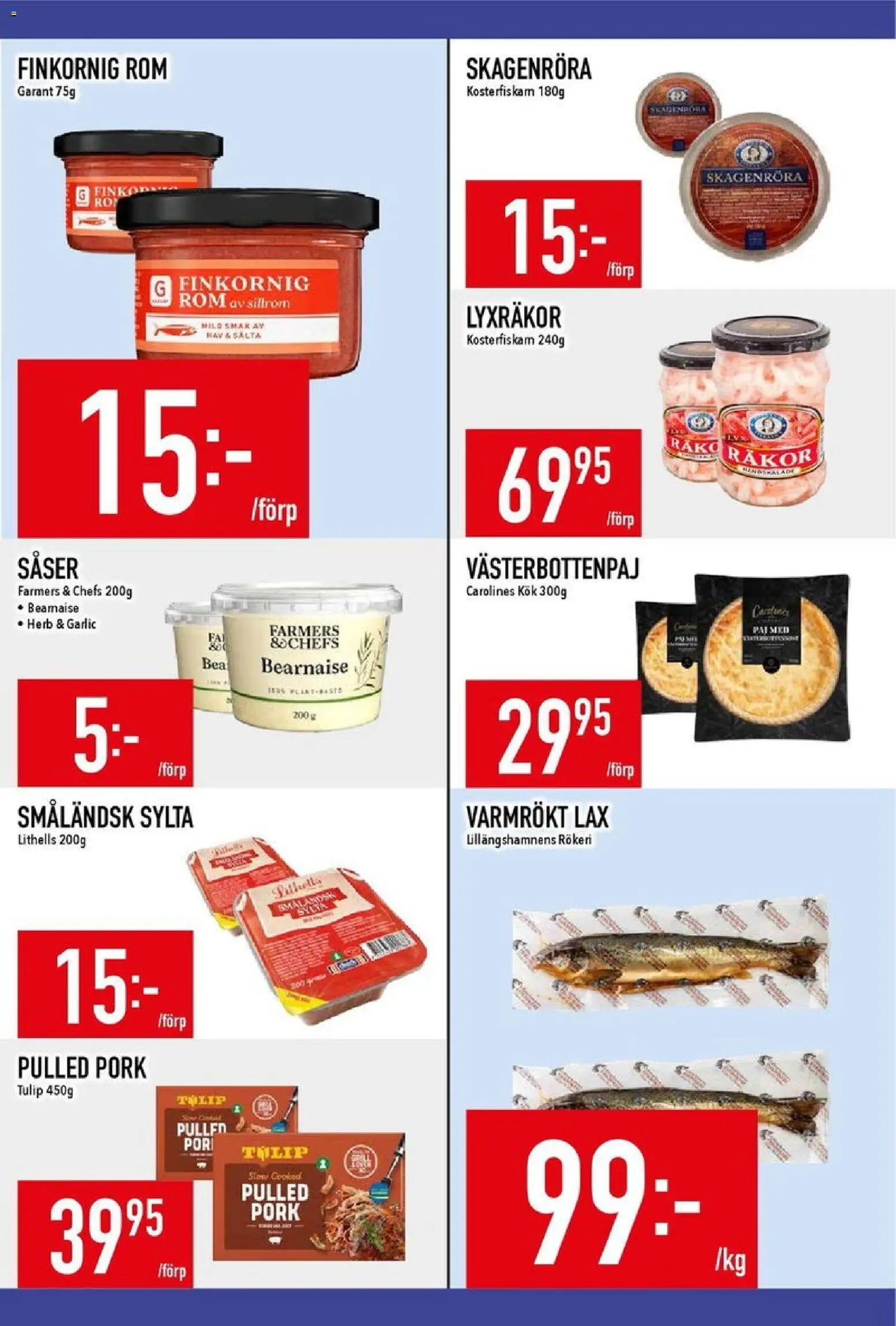 Matdax reklamblad aktuell från 15.12.2025 | Sida: 8 | Produkter: Räkor, Lax
