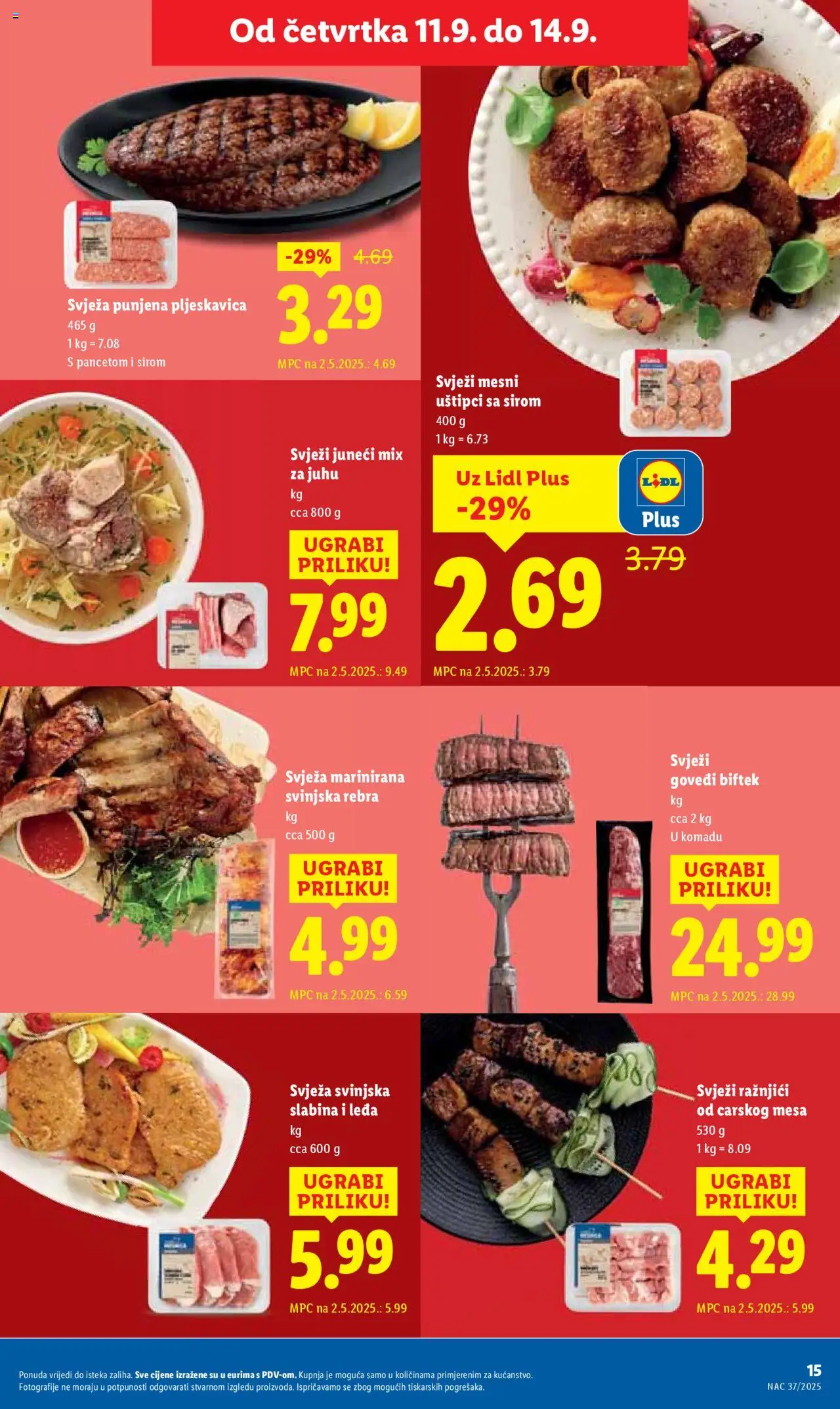 Lidl katalog | vrijedi od 11.09.2025 | Stranica: 15
