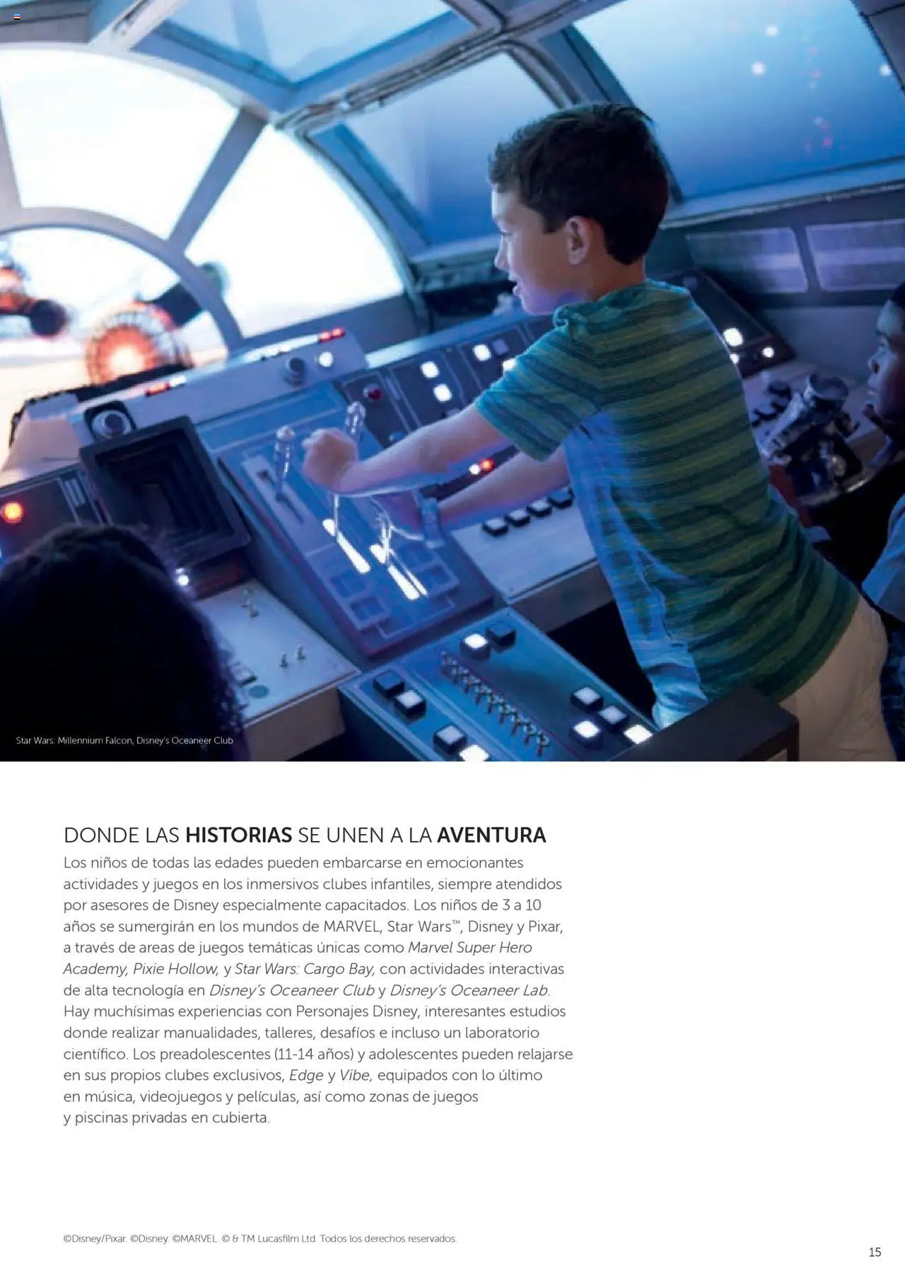 Viajes El Corte Inglés Disney Cruise Line │ válido desde el 28.01.2025 | Página: 15