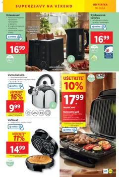 Lidl leták │ platný od 14.07.2025 | Strana: 79 | Produkty: Gril, Varná kanvica, Rýchlovarná kanvica, Kanvica