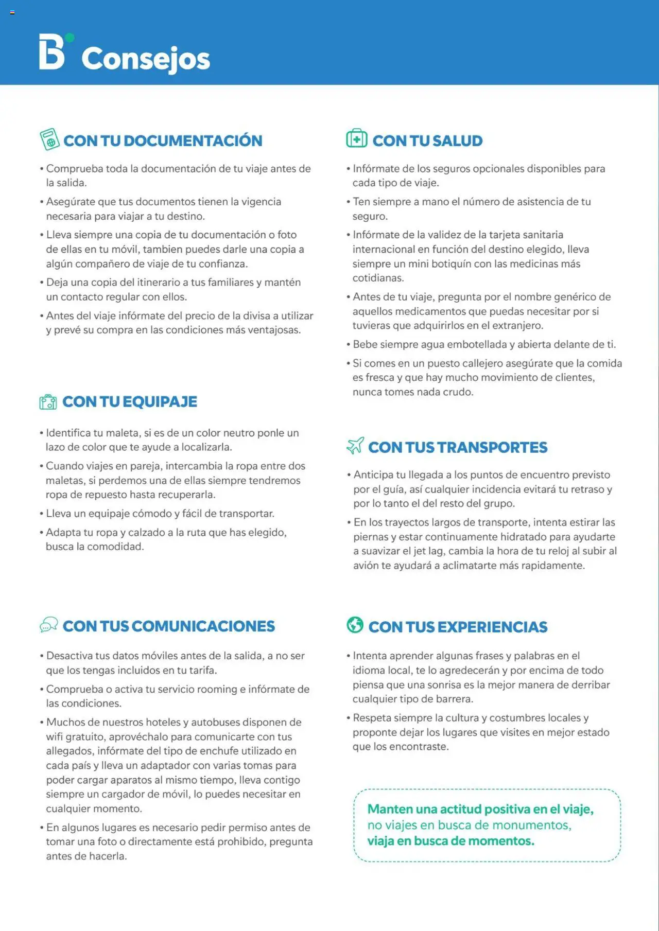 B the travel brand Viajeros Expertos 2025 │ válido desde el 30.09.2024 | Página: 2 | Productos: Reloj, Ropa, Adaptador, Enchufe