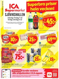 ICA Supermarket - Stockholm - Förhandsvisning av reklamblad från butik ICA Supermarket aktuell från 02.03.2026