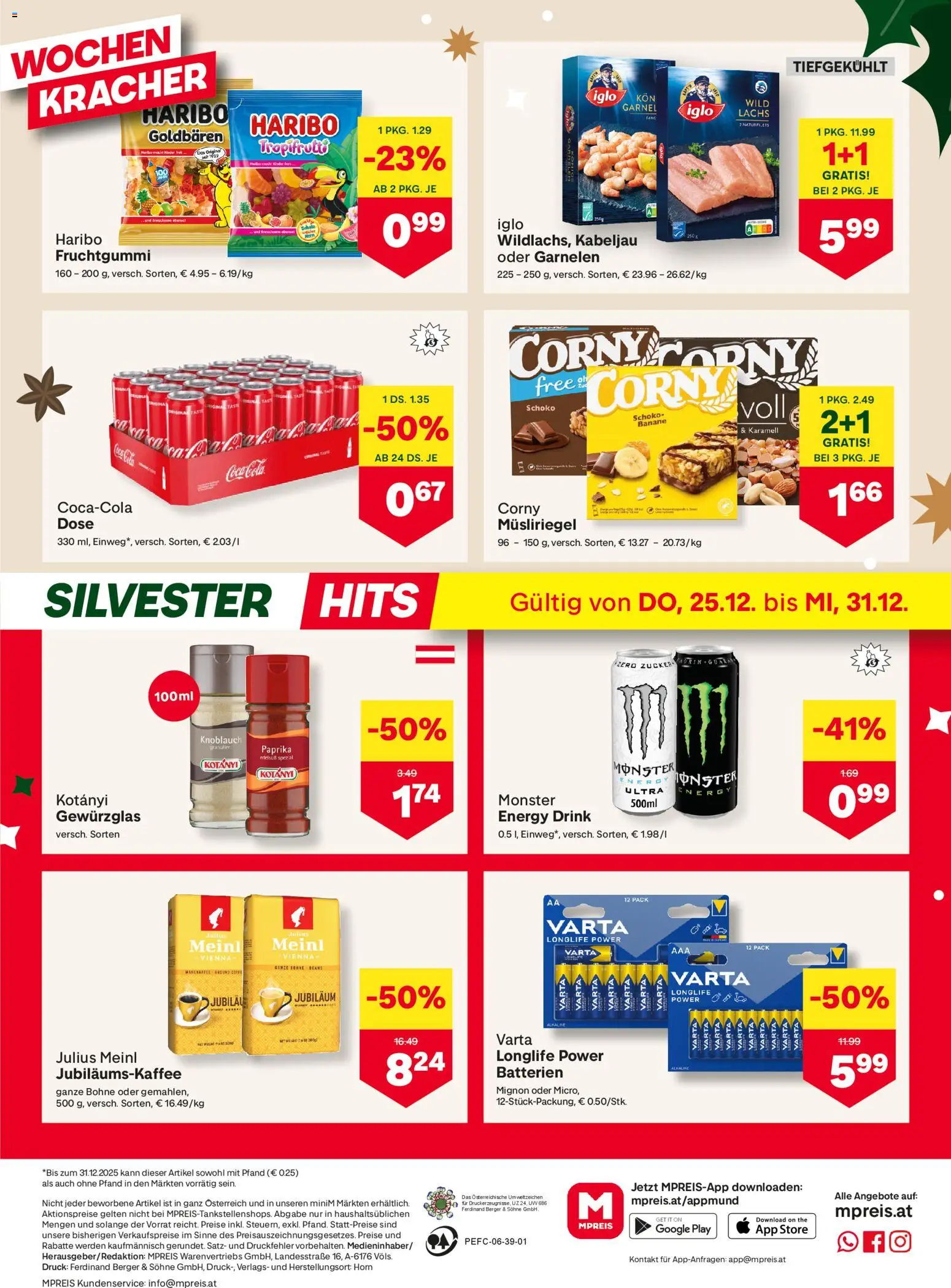 MPREIS Flugblatt gültig ab 25.12.2025 | Seite: 12 | Produkte: Knoblauch